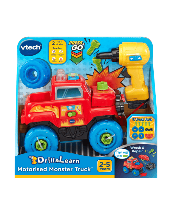 VTech Drill & Learn Motorised Monster Truck