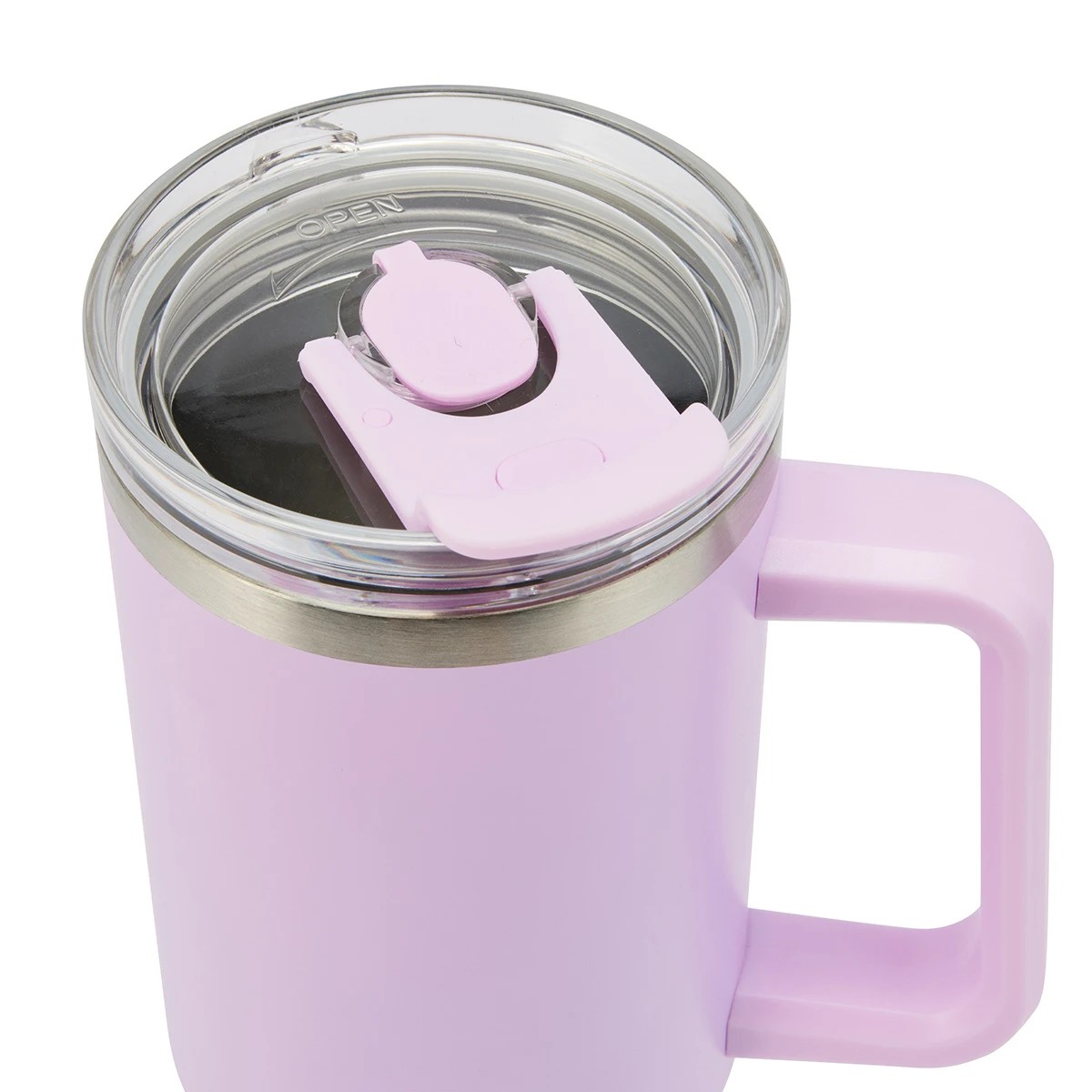 5 1.18L Purple Jumbo Tumbler with Handle, 5 of 10