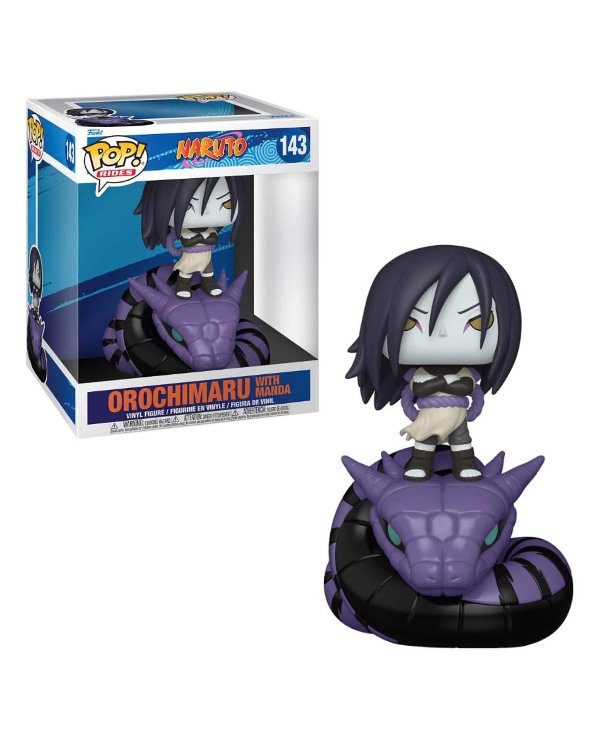 1 Naruto Orochimaru with Manda Funko POP! Rides Vinyl, 1 of 1