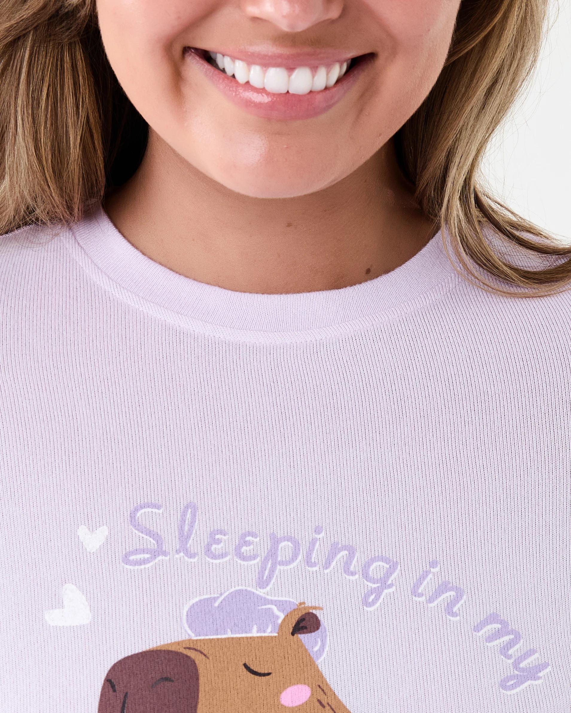 5 Long Sleeve Super Soft Pyjama Set Capyjamas, 5 of 8