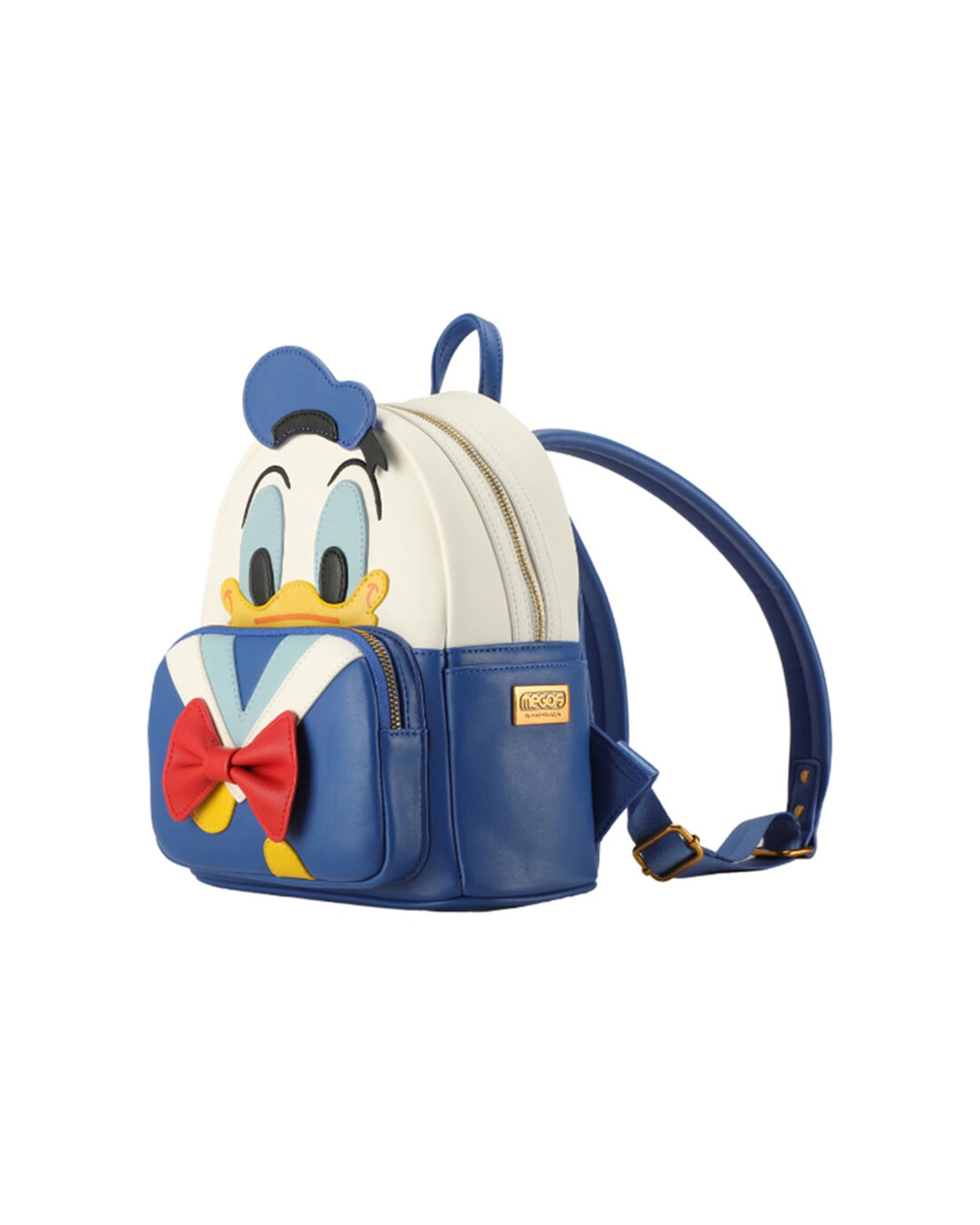 1 Disney Donald Duck PU Leather Backpack Kids Officially Licensed Rucksack - Multi, 1 of 5