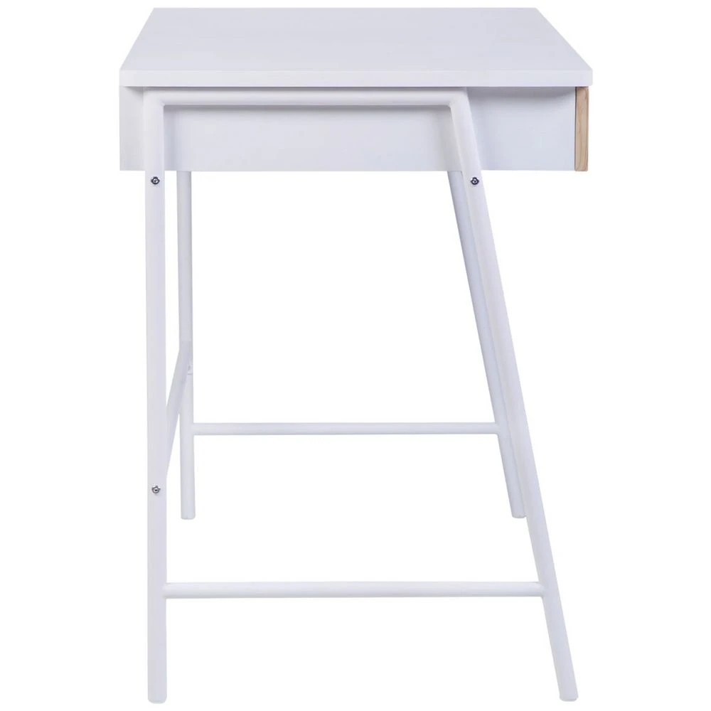 8 Studymate Vinci 2 Drawer Desk Oak and White Desks, Tables and Workstations, 8 of 10
