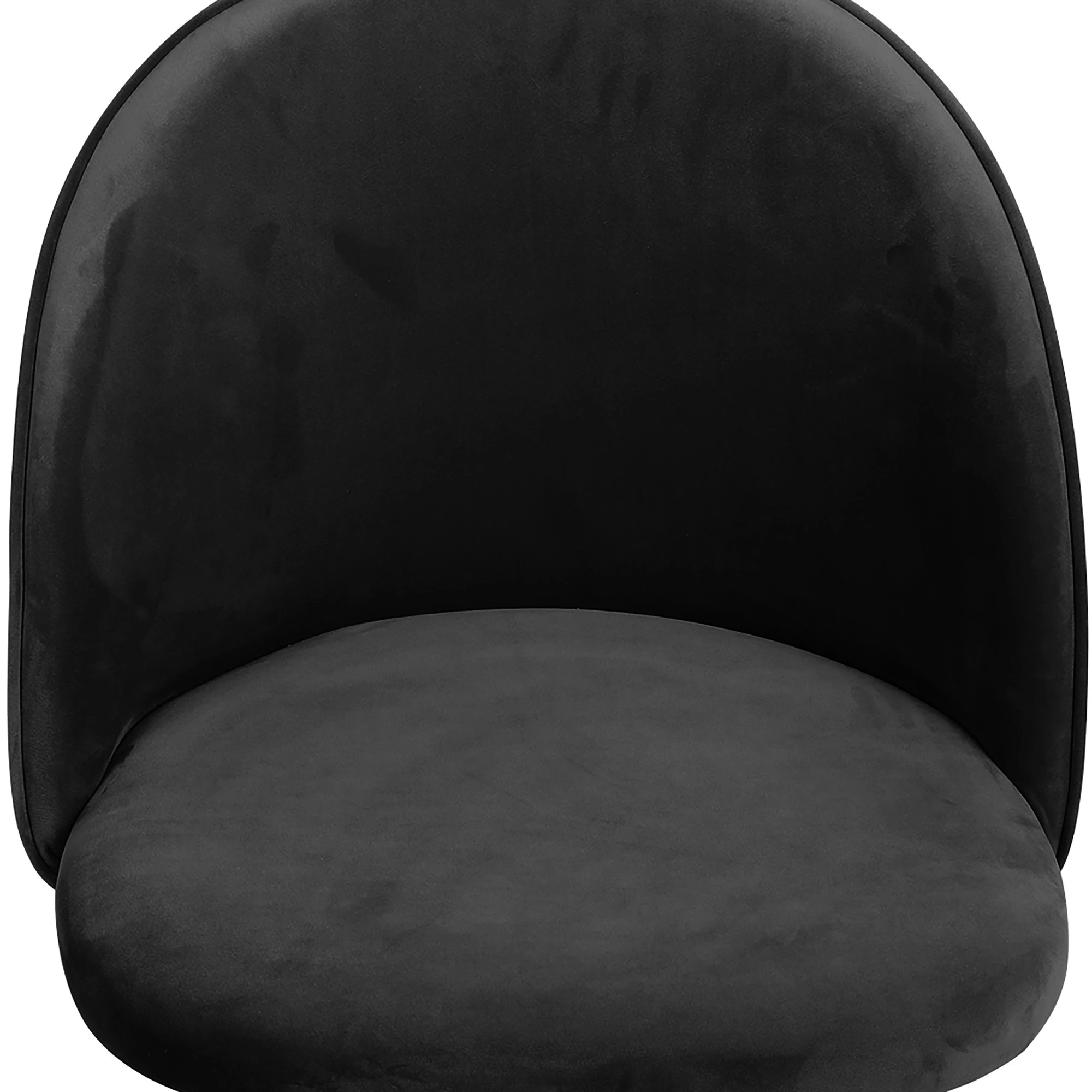 2 Levede 1 Set Of 8 Velvet Dining Chairs - Black, 2 of 7