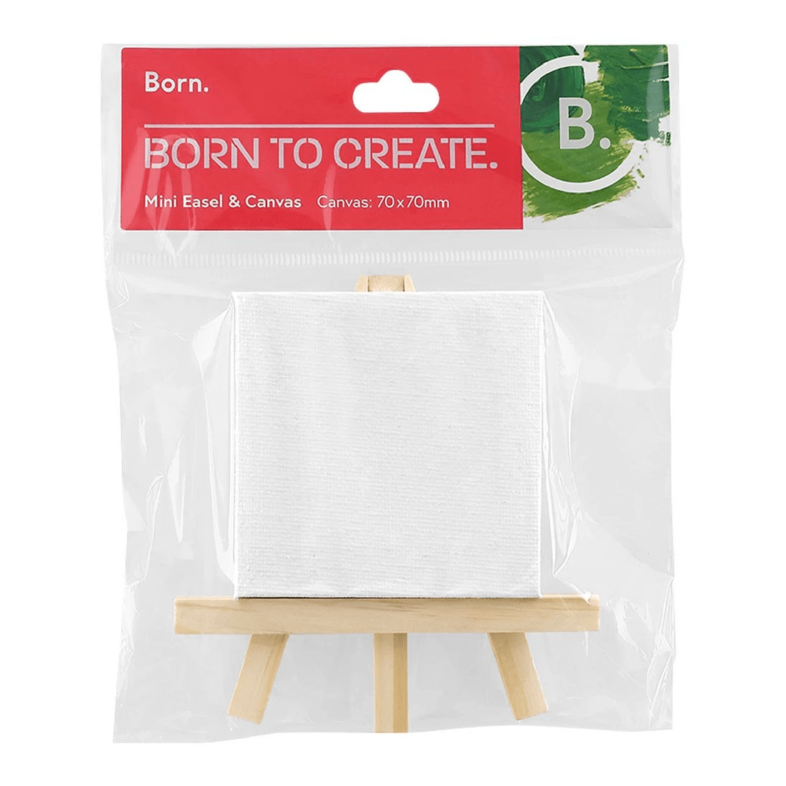 3 Born Mini Easel and Canvas White, 3 of 4