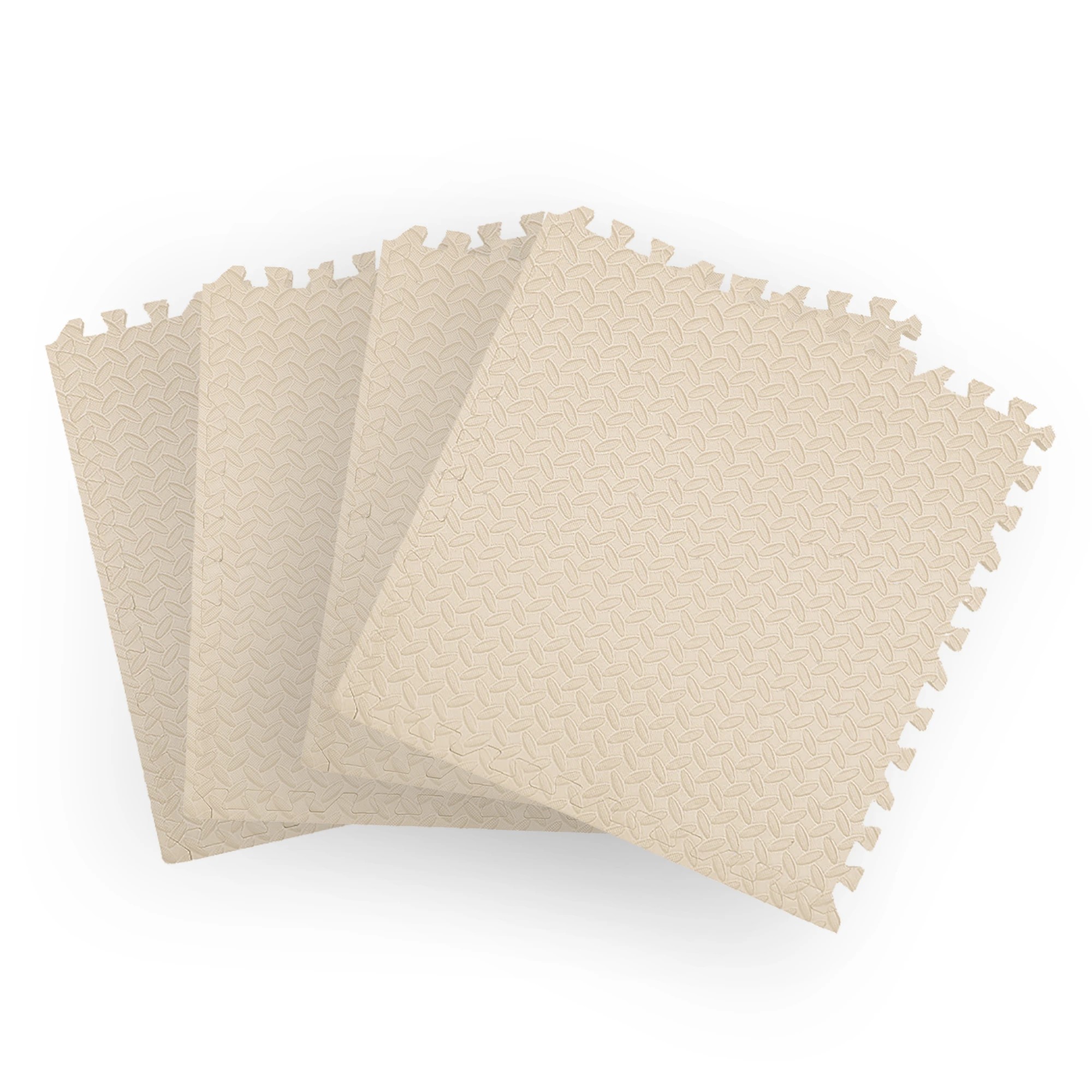 1 Bopeep Eva Foam Play Mat - White, 1 of 6