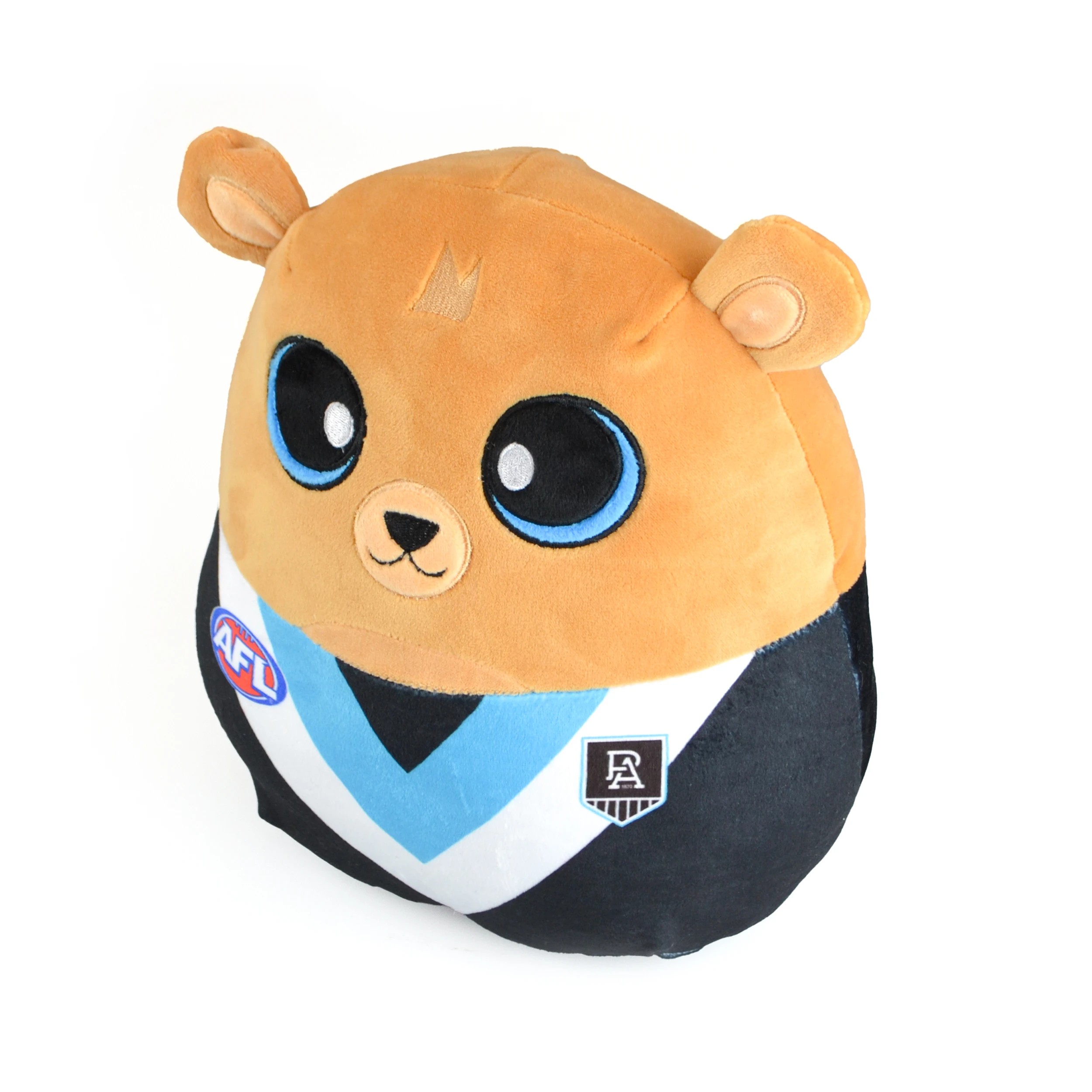 2 AFL Squidglys Port Adelaide Plush Toy, 2 of 2