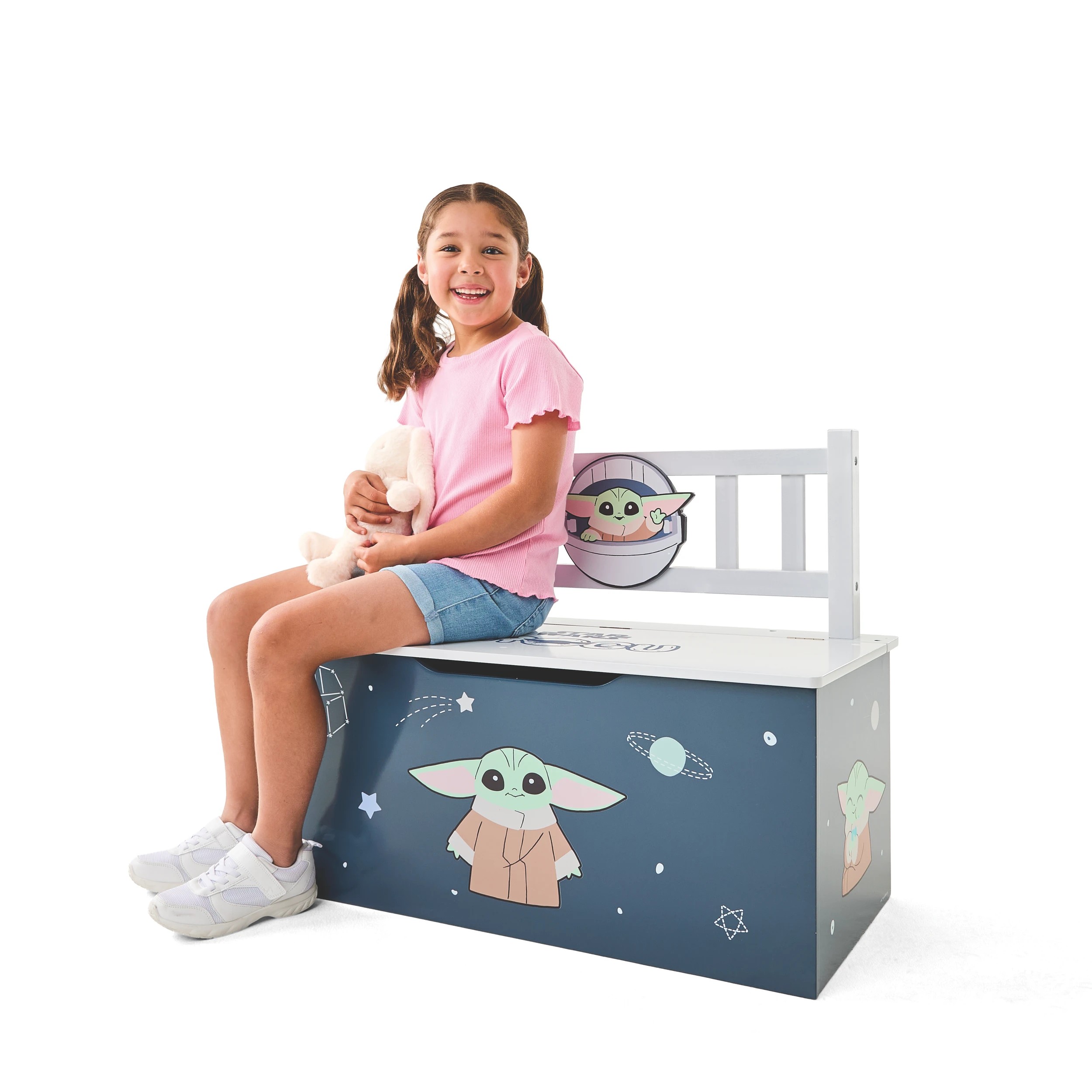 2 Star Wars the Mandalorian Storage Bench, 2 of 10