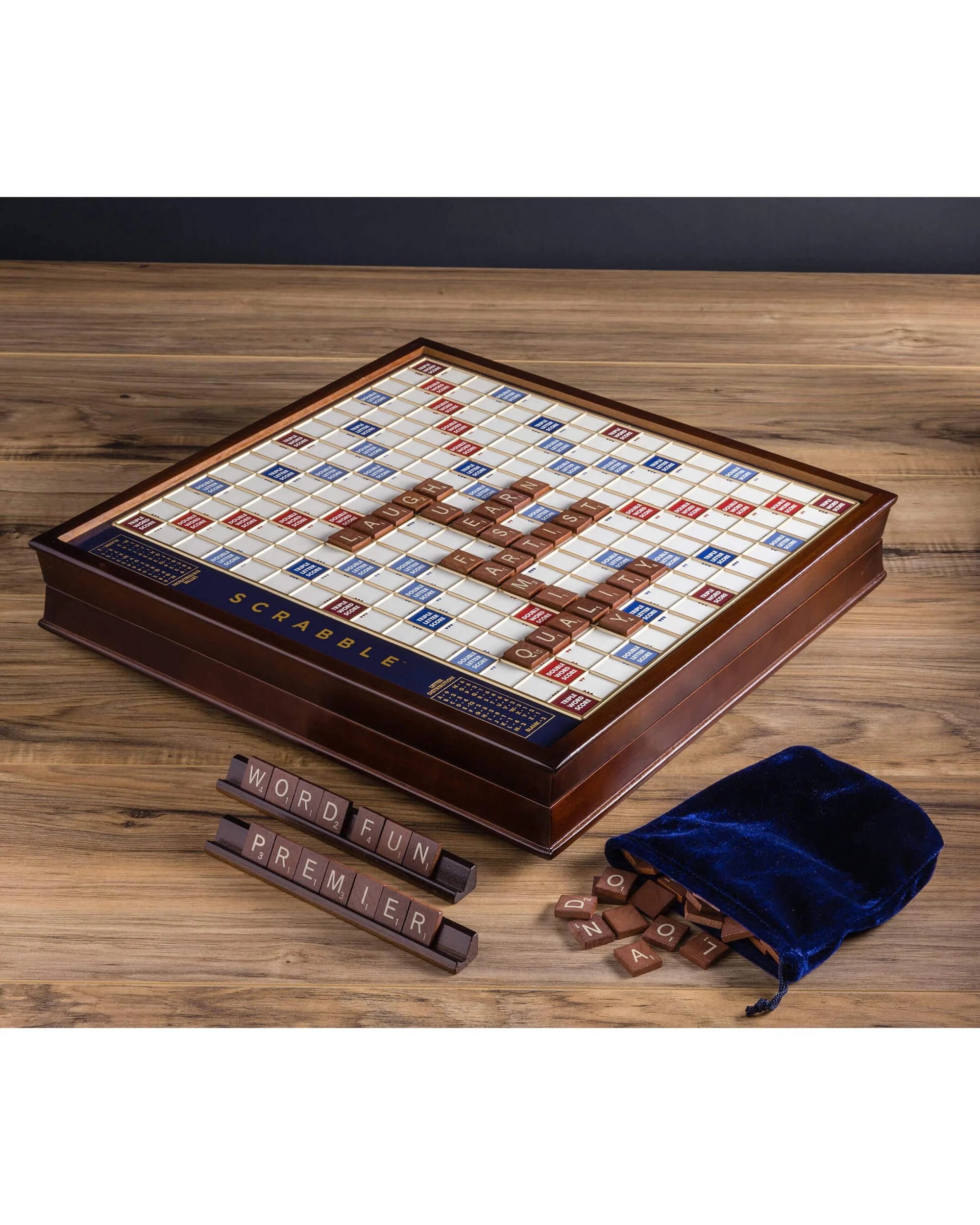6 Scrabble Deluxe Edition Board Game, 6 of 6