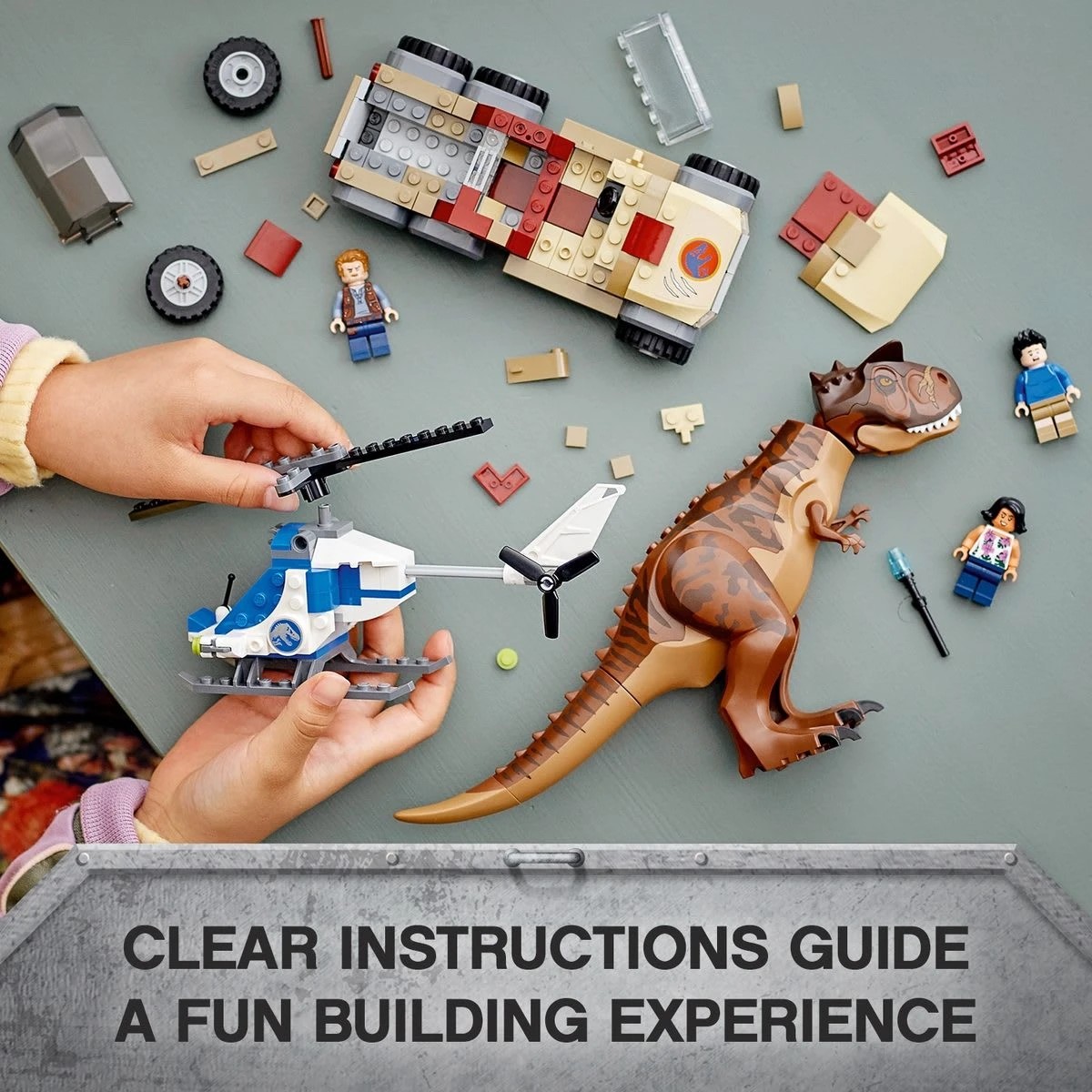 4 LEGO Jurassic World Carnotaurus Dinosaur Chase 76941, 4 of 7