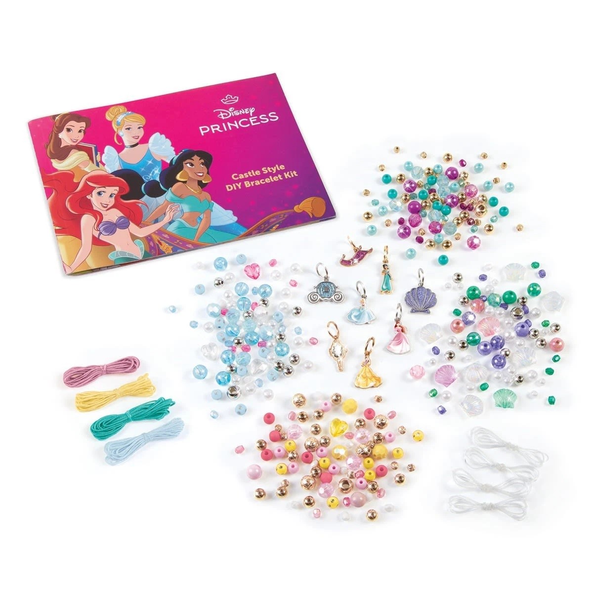 2 332 Piece Make It Real Disney Princess Castle Style DIY Bracelet Kit, 2 of 6