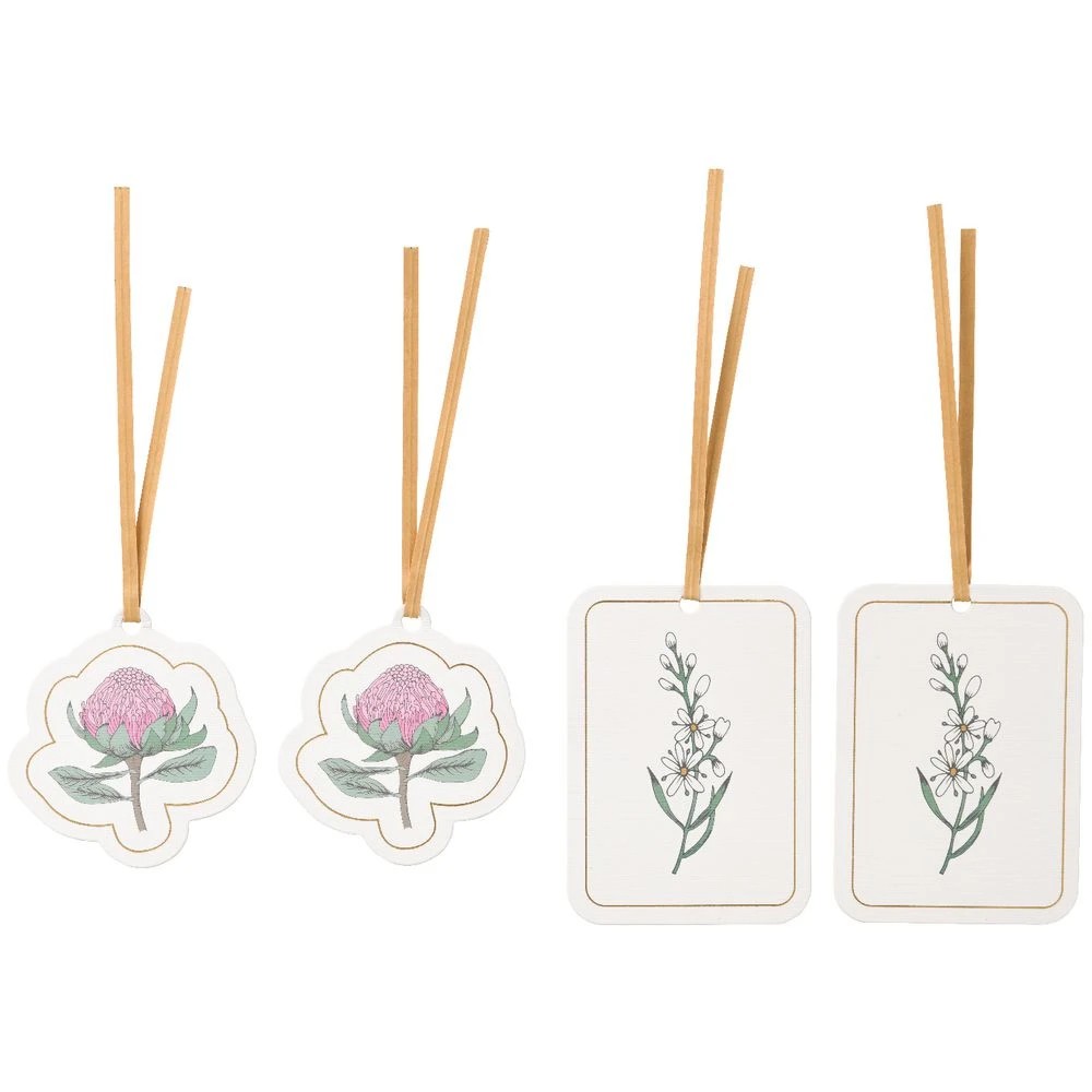 2 Otto Gift Tags Floral 4 Pack, 2 of 2
