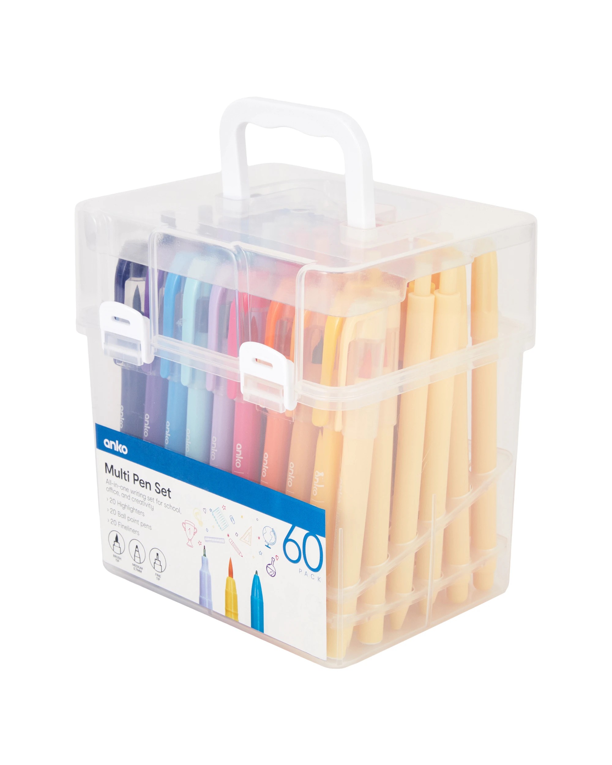 2 60 Pack Multi Pack Pen Set, 2 of 8