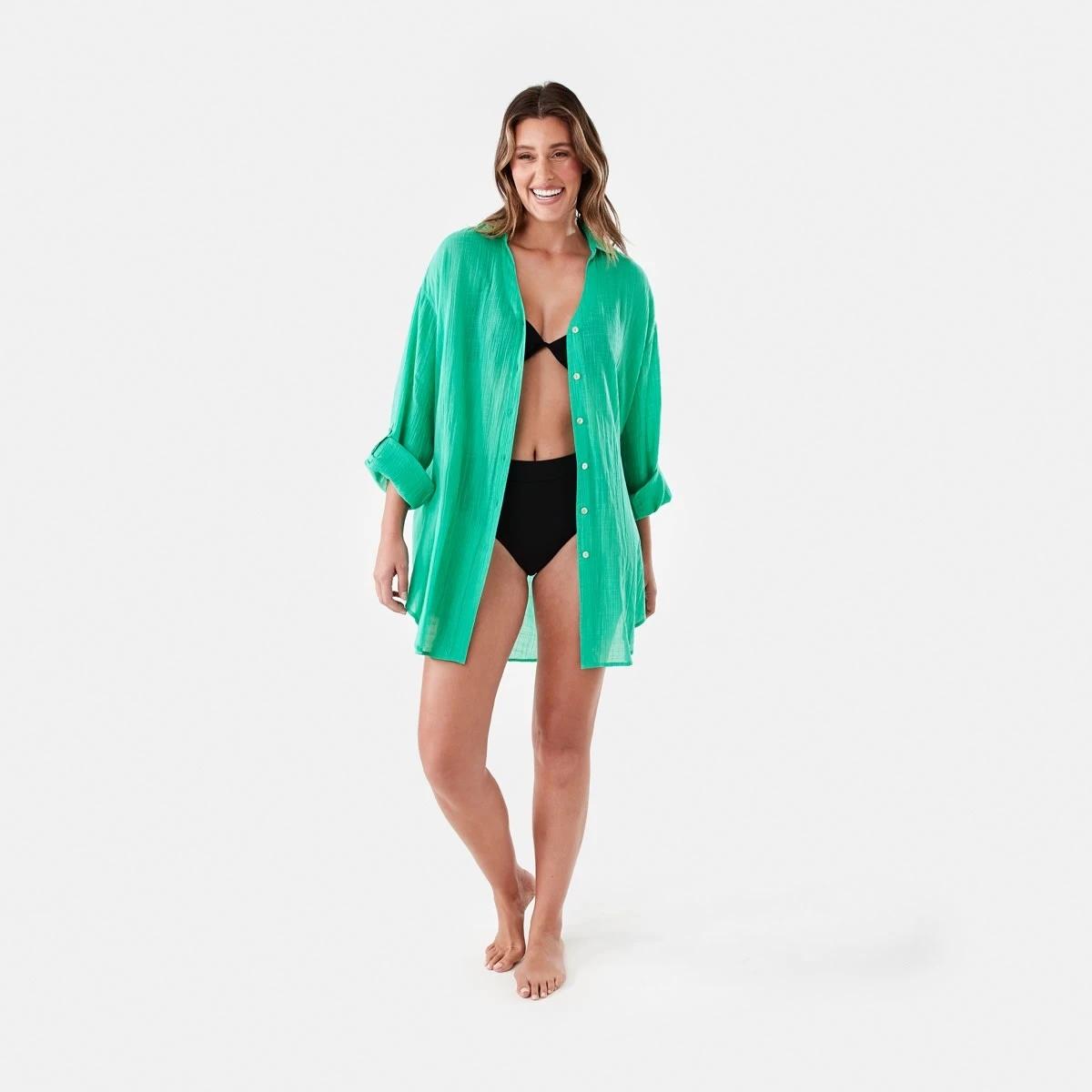 9 Cover Up Shirt CABANA GREEN, 9 of 9