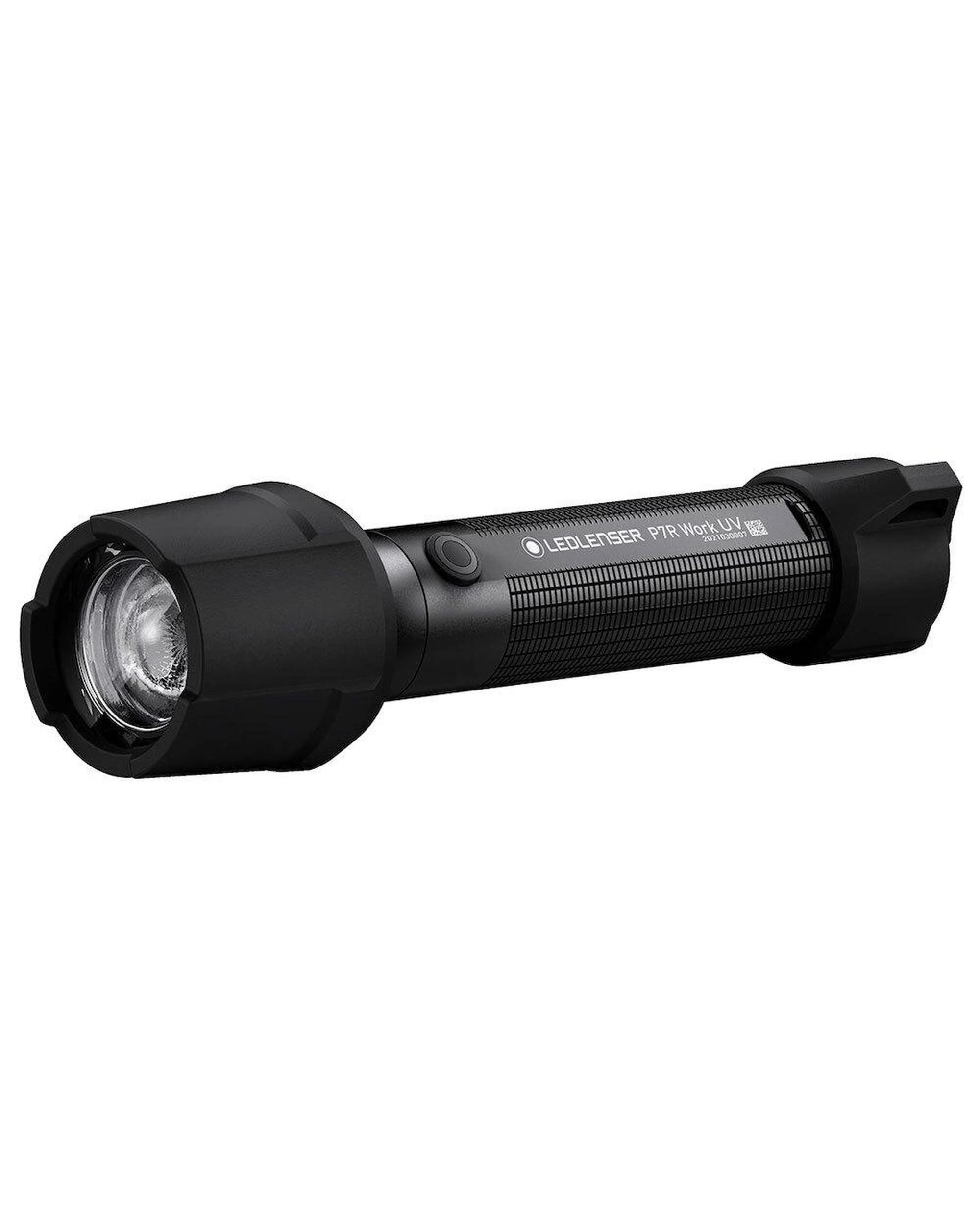 1 Ledlenser P7R Work UV Rechargeable 1200 Lumen Focusable Torch Flashlight, 1 of 4