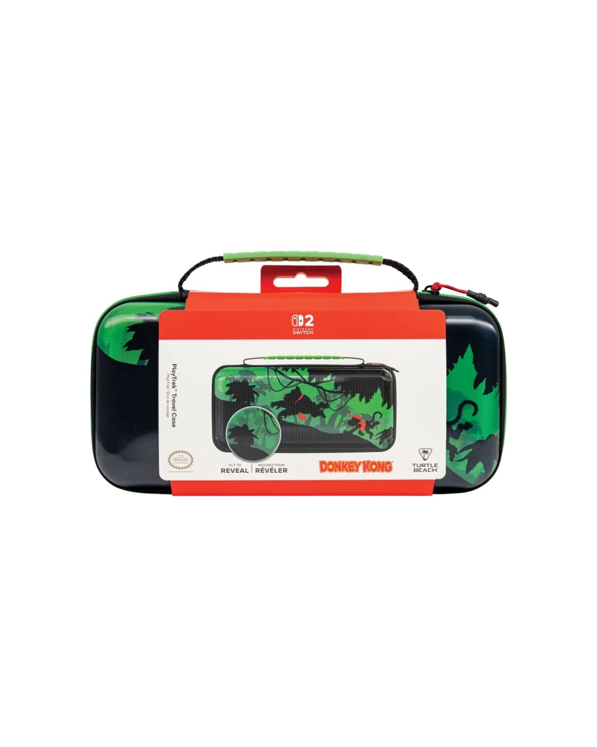 2 Turtle Beach Nintendo Switch 2 PlayTrek Slim Travel Case Storage Donkey Kong - Multi, 2 of 5