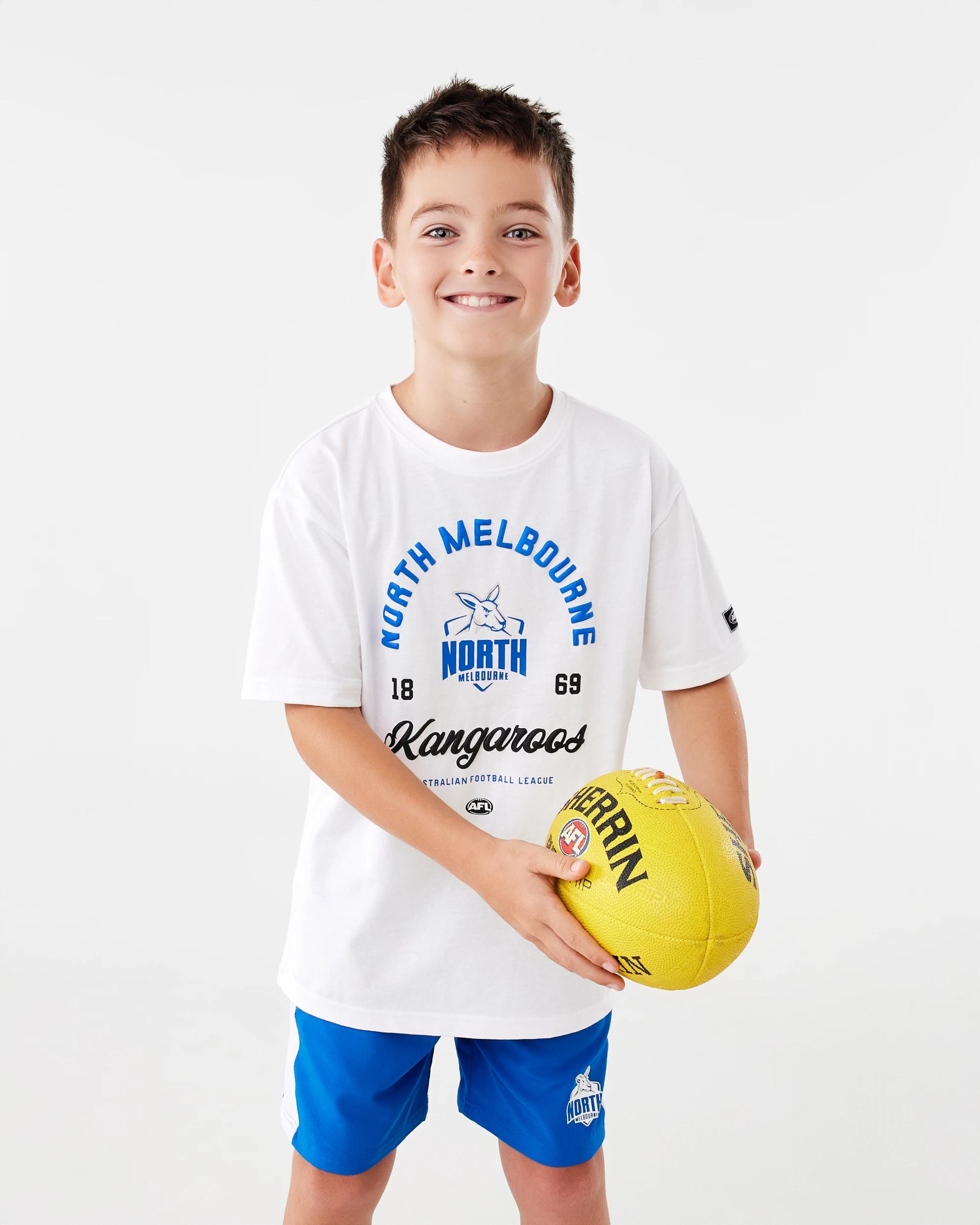 1 Official AFL Kids T-shirt Kangaroos, 1 of 9