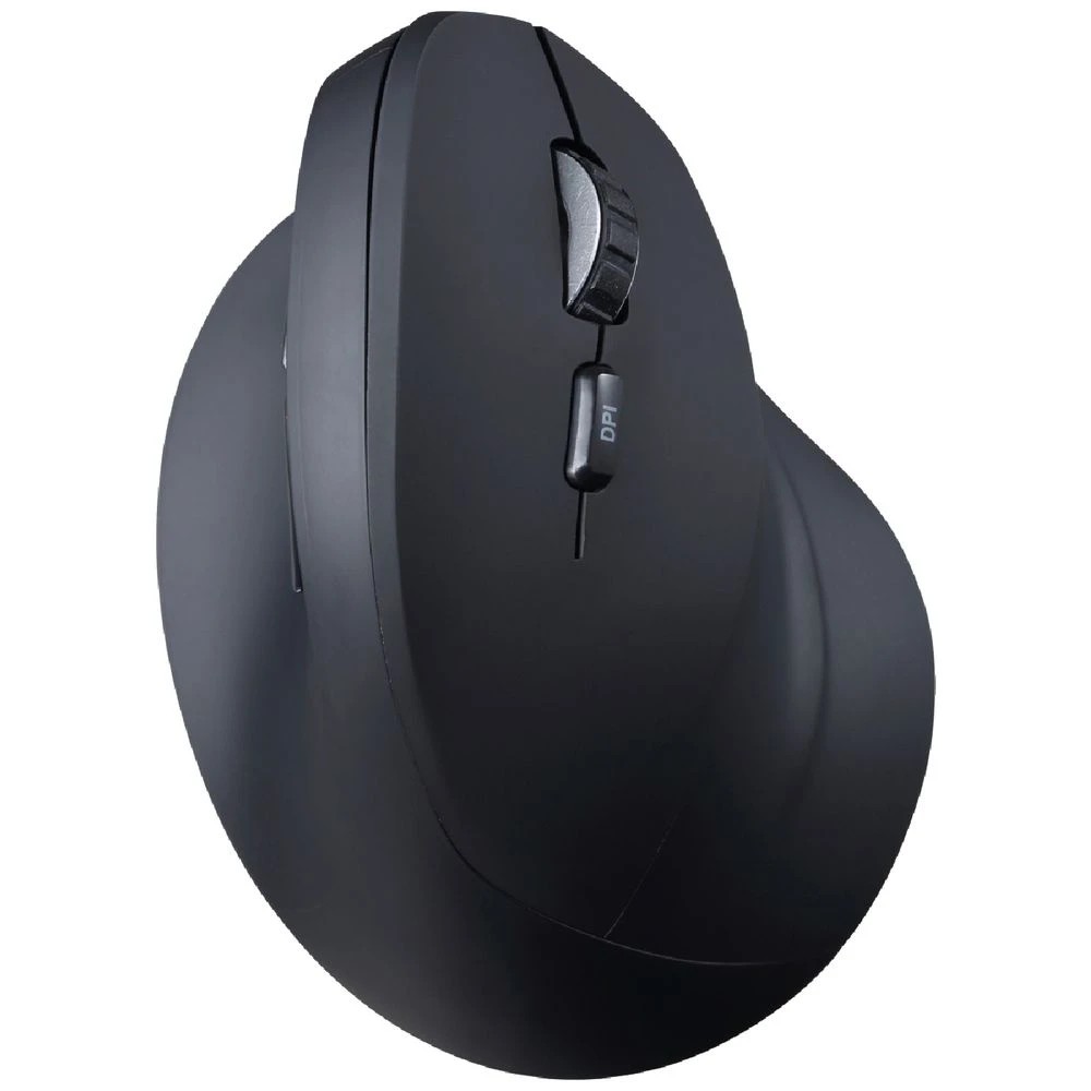 1 J.Burrows Ergonomic Vertical Mouse Black, 1 of 7