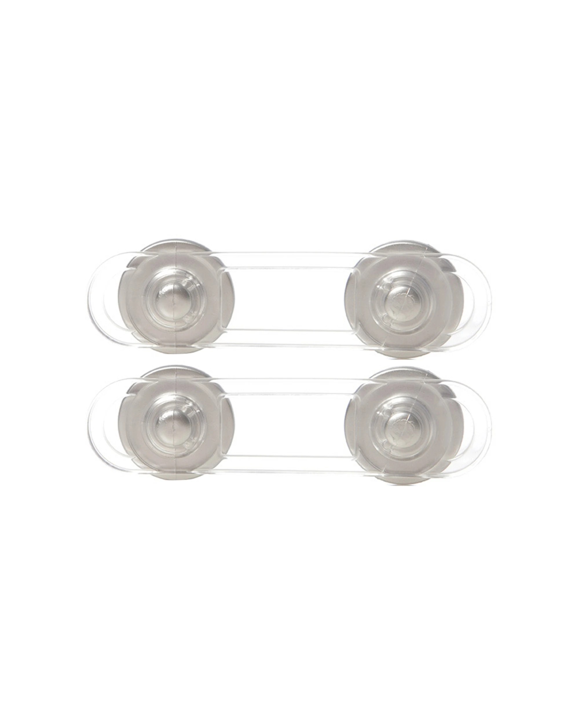 1 Dreambaby 2pc Baby Safety Mini Multi Purpose Latches - Silver, 1 of 5