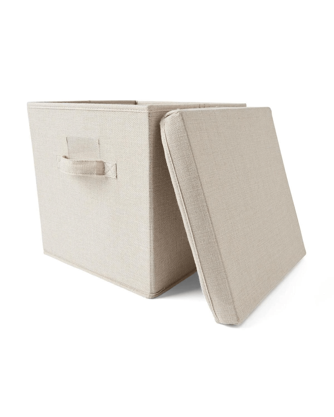 2 Linen Look Storage Box, 2 of 10