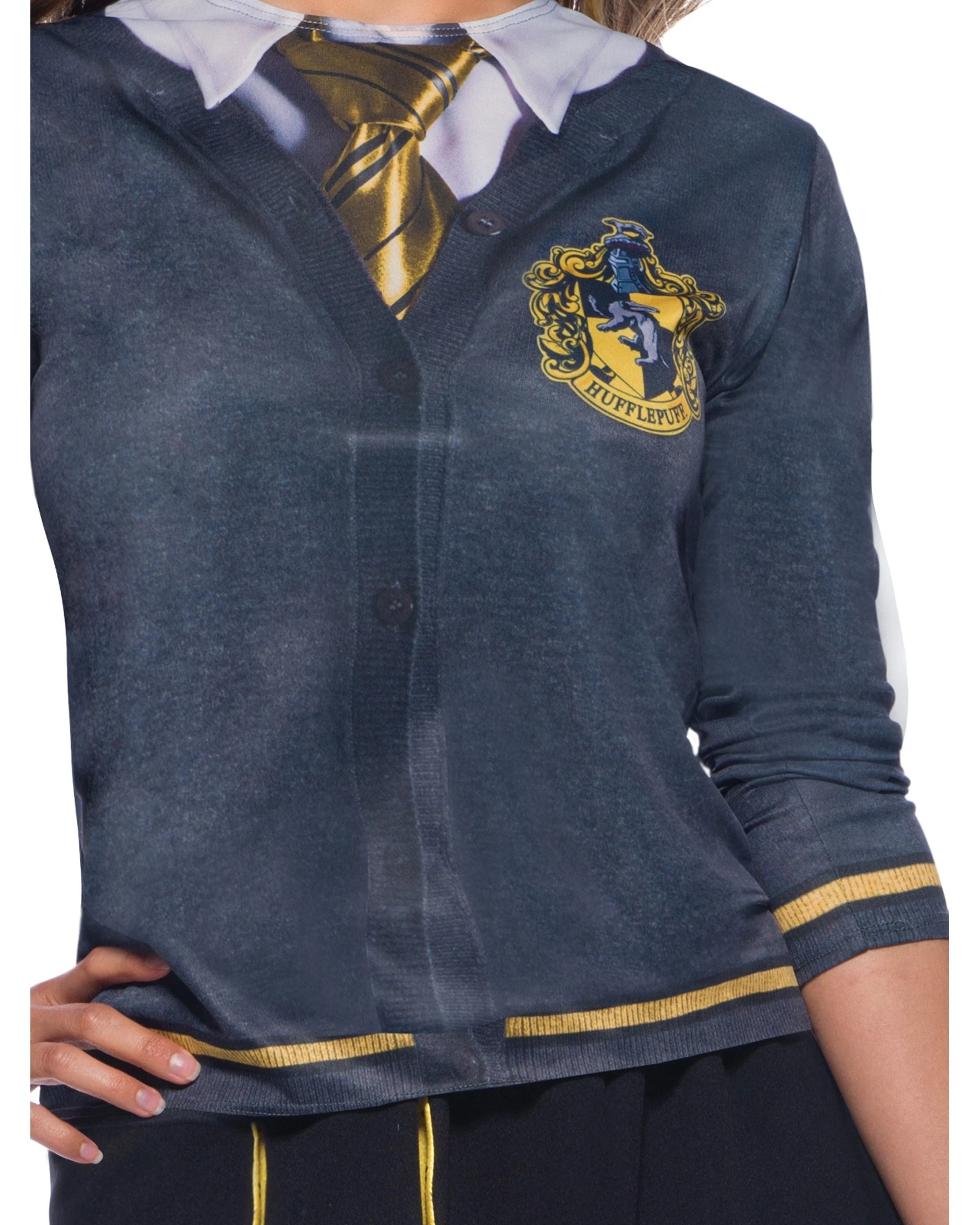 1 Harry Potter Hufflepuff Womens Dress Up Costume Size M - Multi, 1 of 3