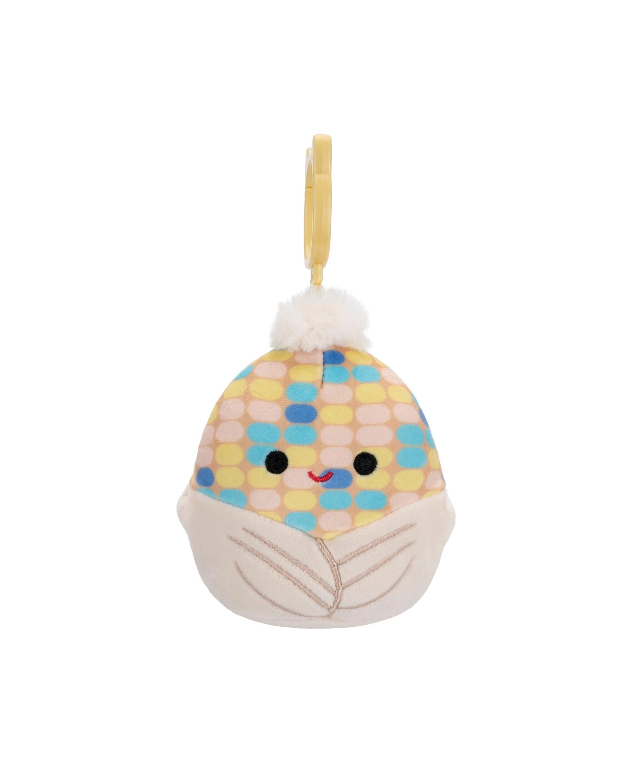 2 Squishmallows Louise the Corn 3.5 inch Clip-On Plush - Multi, 2 of 3