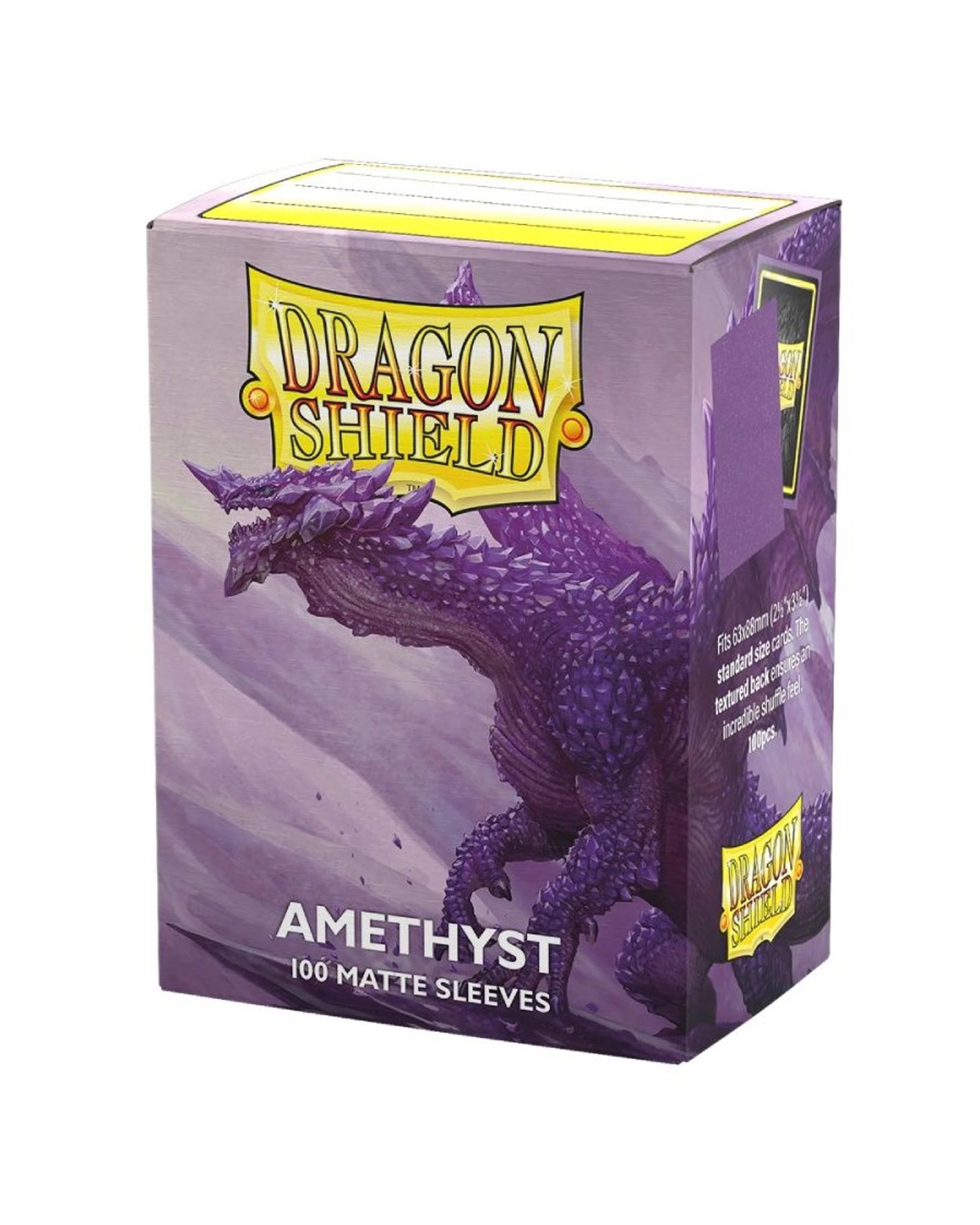 1 Dragon Shield Amethyst Matte Sleeves 100 Pack - Purple, 1 of 2