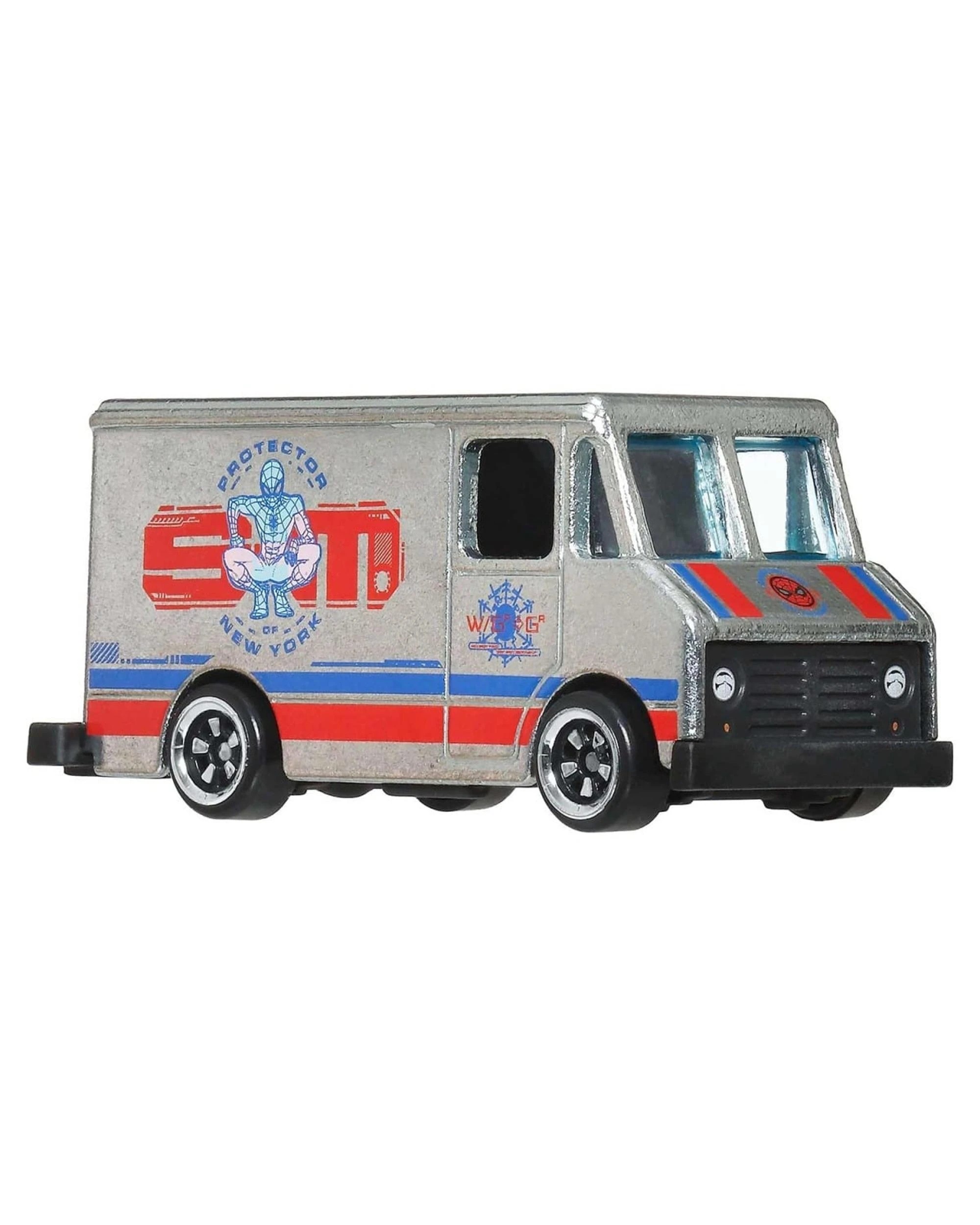 3 Hot Wheels Silver Series Marvel Spider-Man Peter Parker Combat Medic Diecast Vehicle, 3 of 5