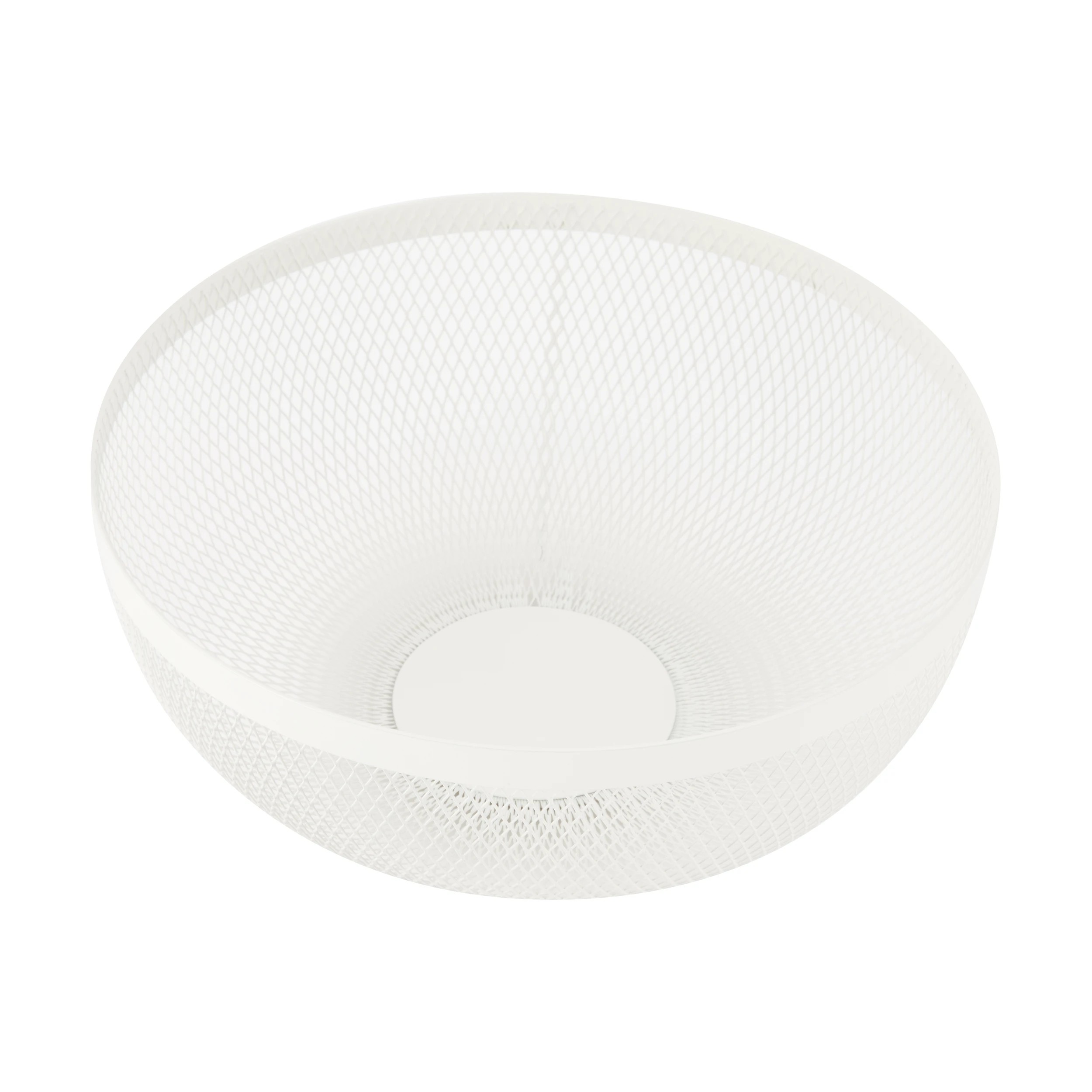 1 Mesh Fruit Bowl - White, 1 of 5