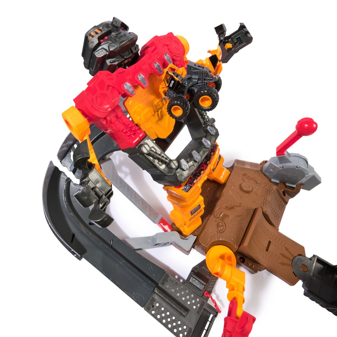 7 Monster Jam 1:64 Smash & Bash Smashbot Playset, 7 of 8