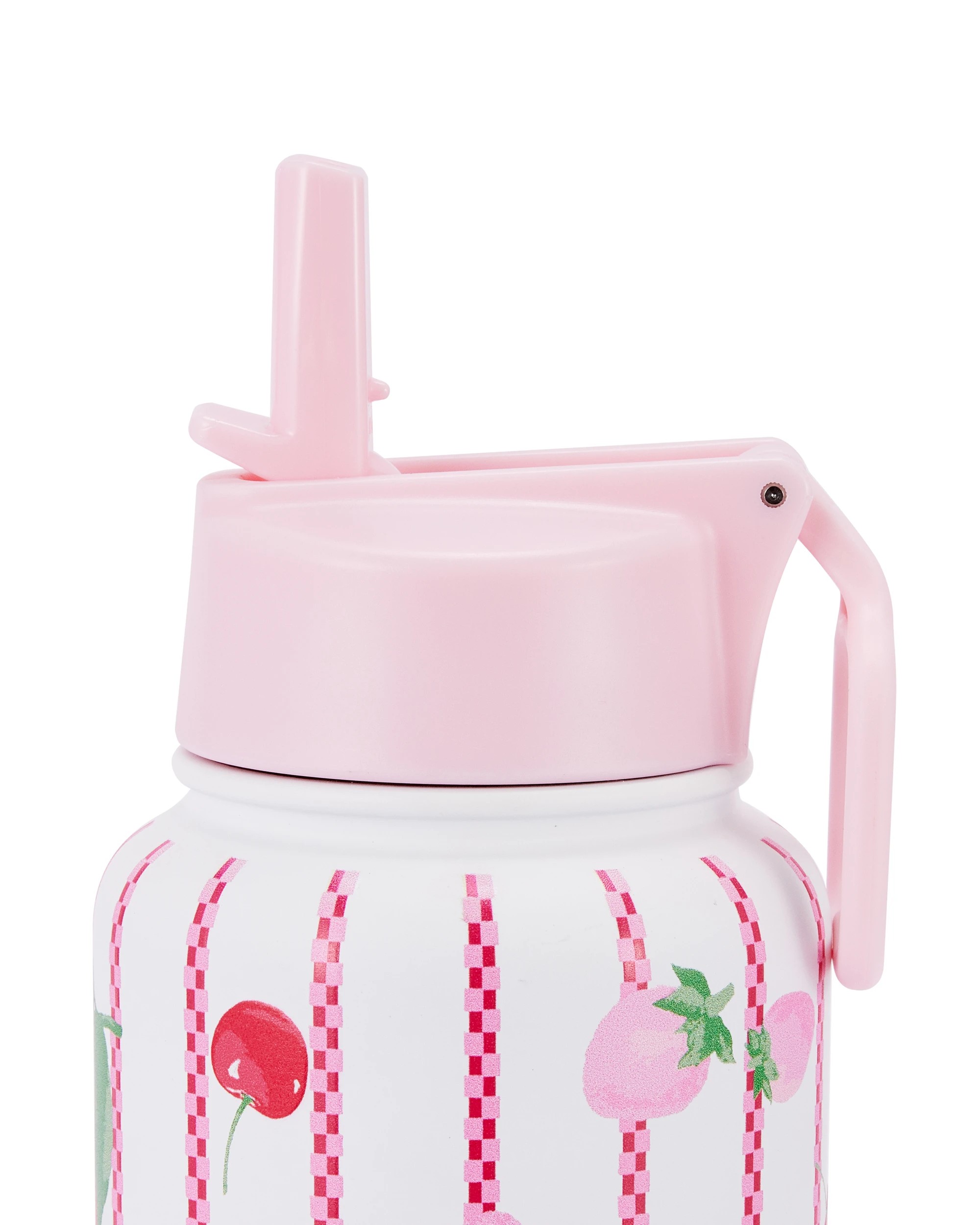 2 960ml Fruit Double Wall Insulated Cylinder Drink Bottle, 2 of 7