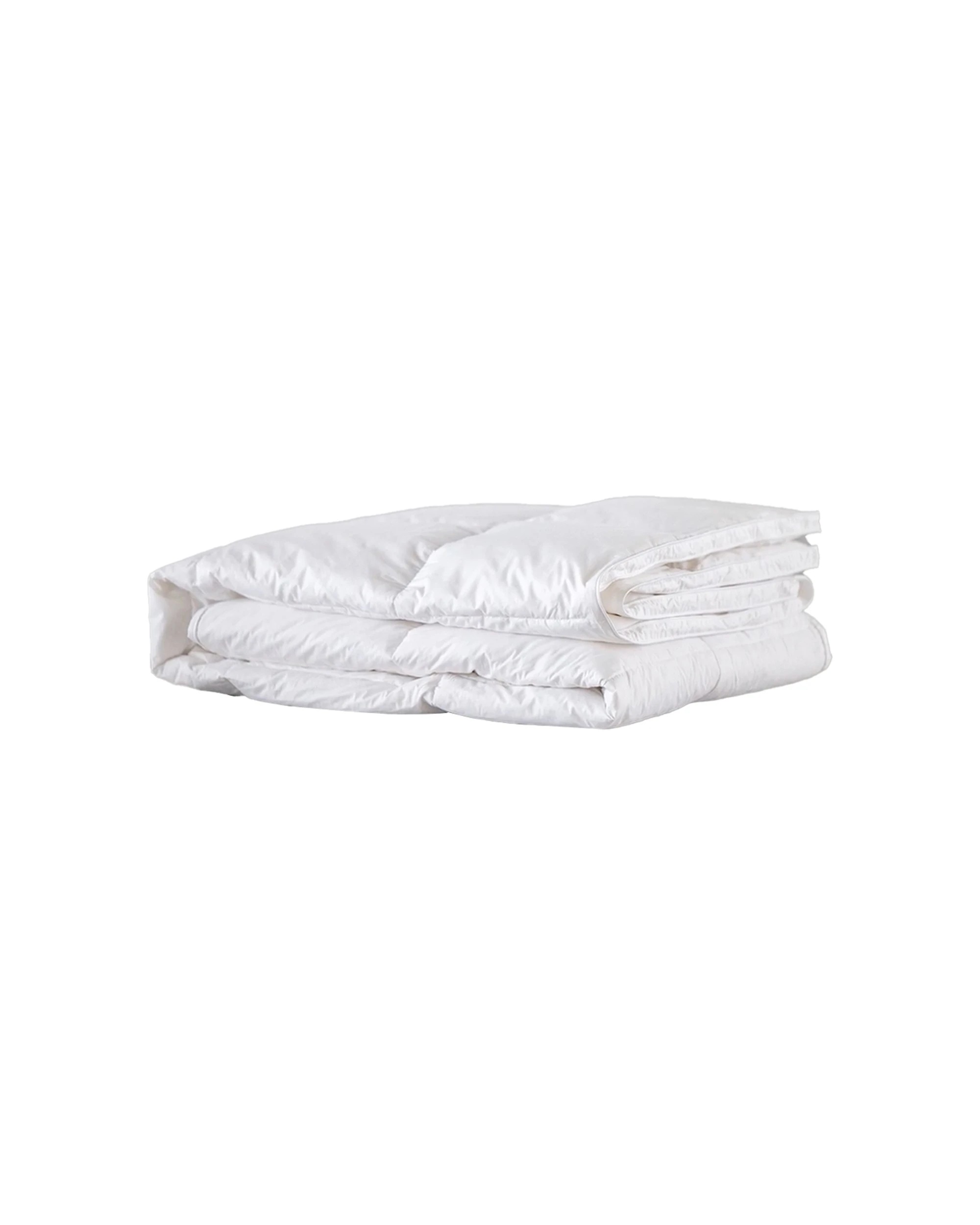 2 Oca Bed Goose Feather And Down Box Quilt - Super King Bed - White, 2 of 2