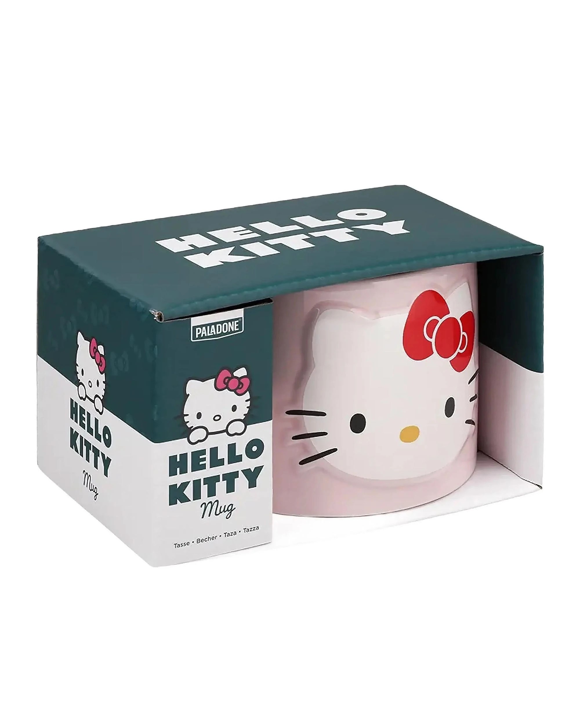 2 Paladone Sanrio Hello Kitty Embossed Mug, 2 of 6