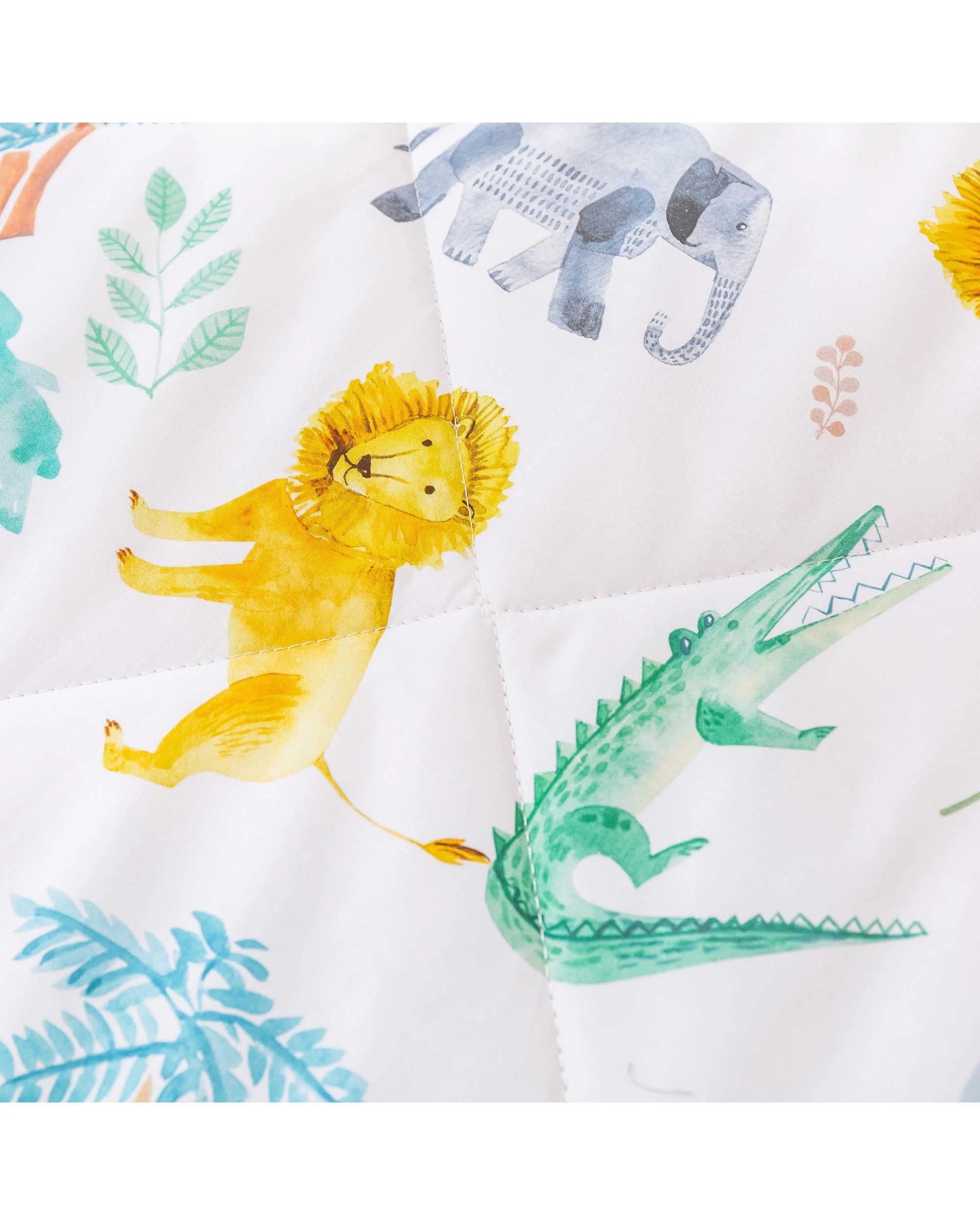 4 Jack & Ava Comforter Set At The Zoo - Double Bed - Animal Print, 4 of 7