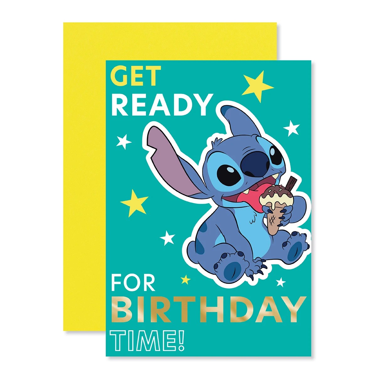 1 Connections from Hallmark Birthday Card - Disney Lilo & Stitch Get Ready for Birthday Time!, 1 of 3