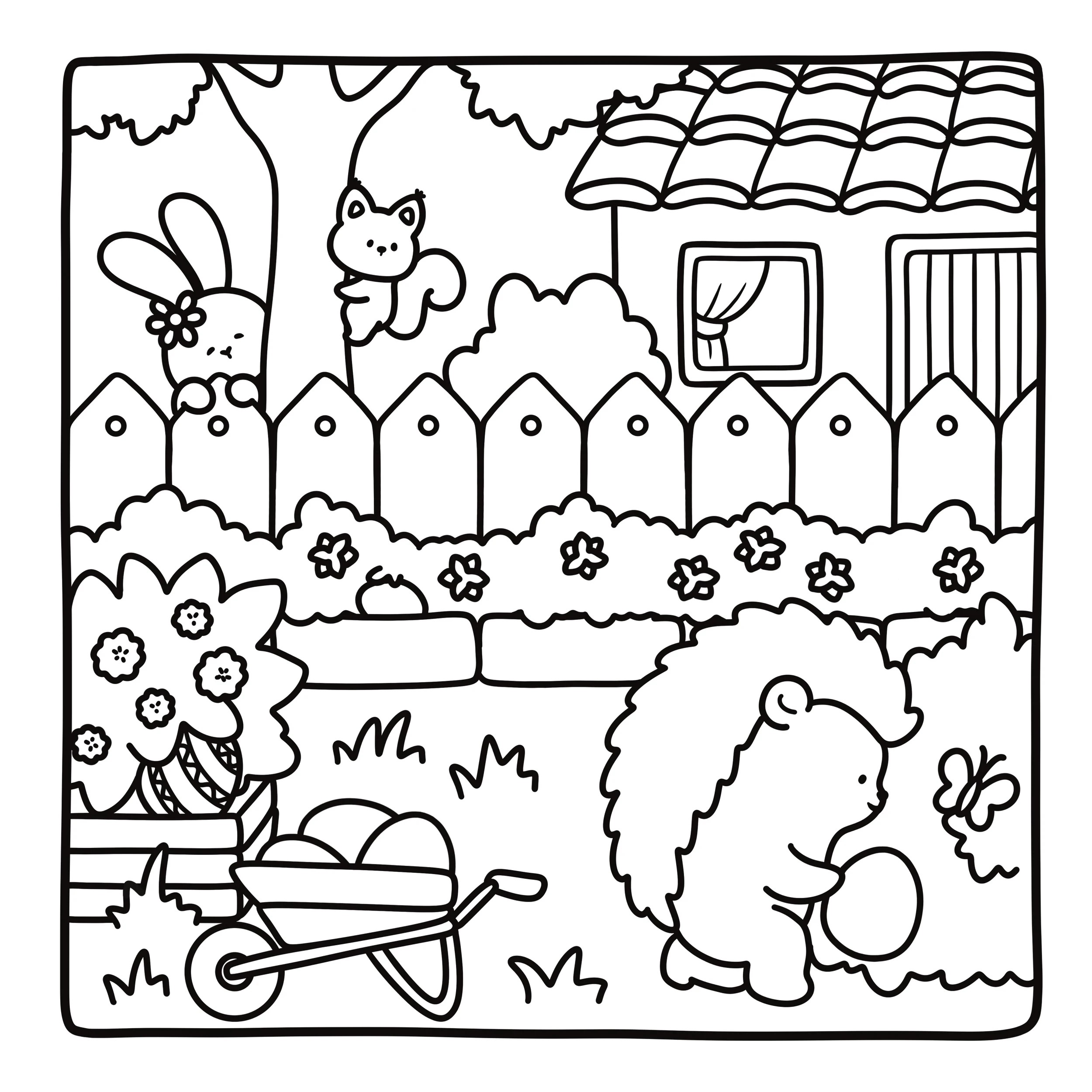 3 Cosy Easter: Cute & Cosy Colouring Book by Amelia Green - Book, 3 of 4