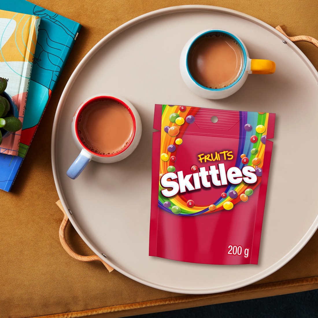 4 Skittles Fruits Chewy Lollies Snack and Share Bag 200g, 4 of 6