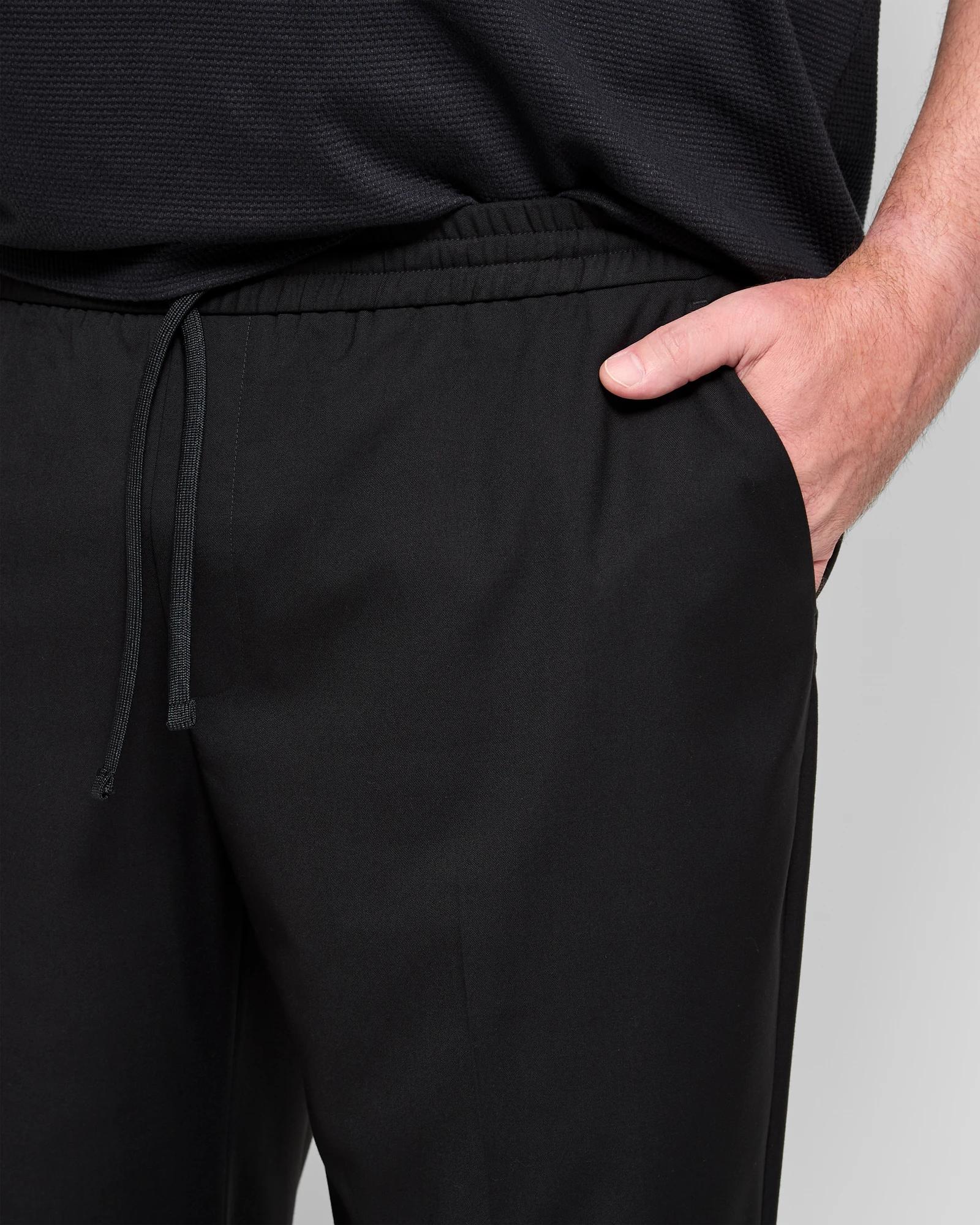 5 Target Plus Size Elastic Waist Trousers BLACK, 5 of 5