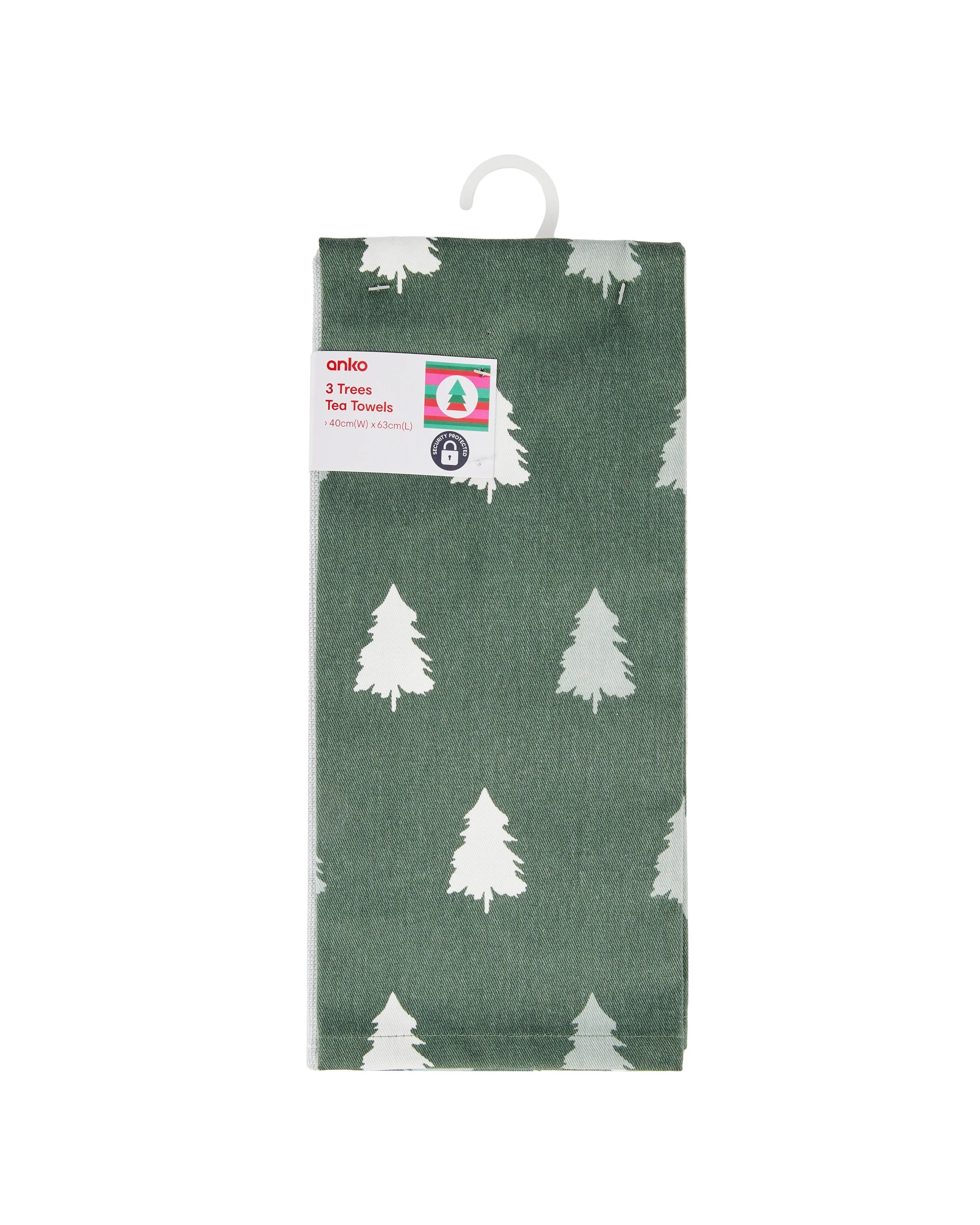 6 3 Pack Trees Tea Towels, 6 of 6