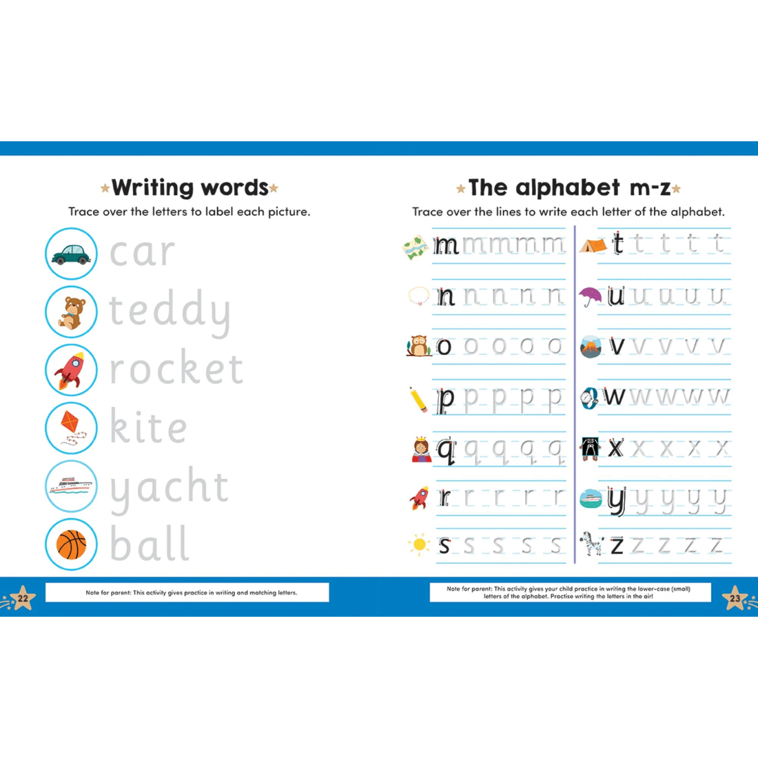 3 Gold Stars: Handwriting Magic Tracing Book, 3 of 3