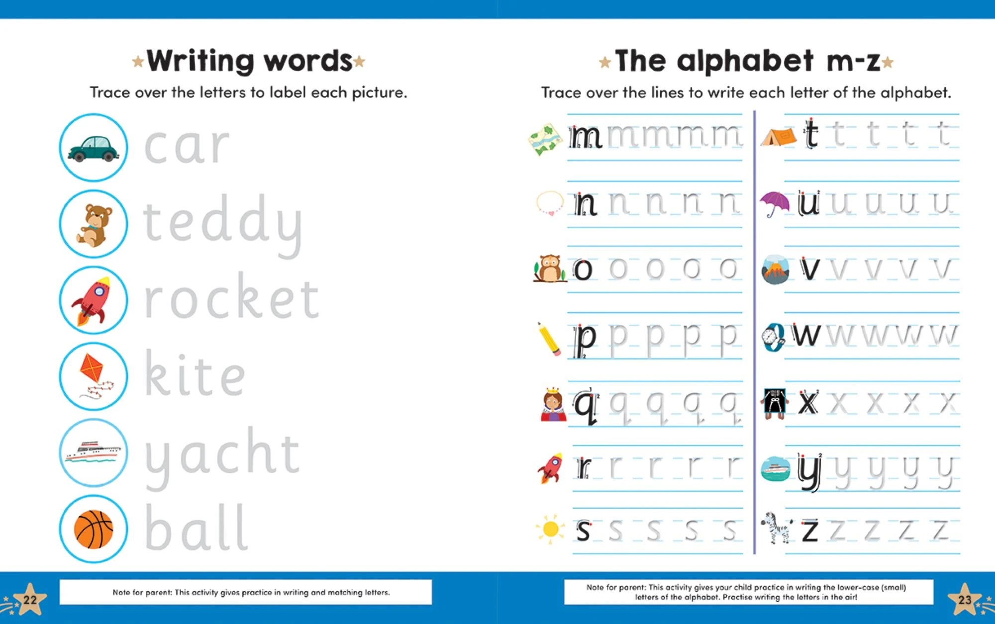 3 Gold Stars: Handwriting Magic Tracing Book, 3 of 3