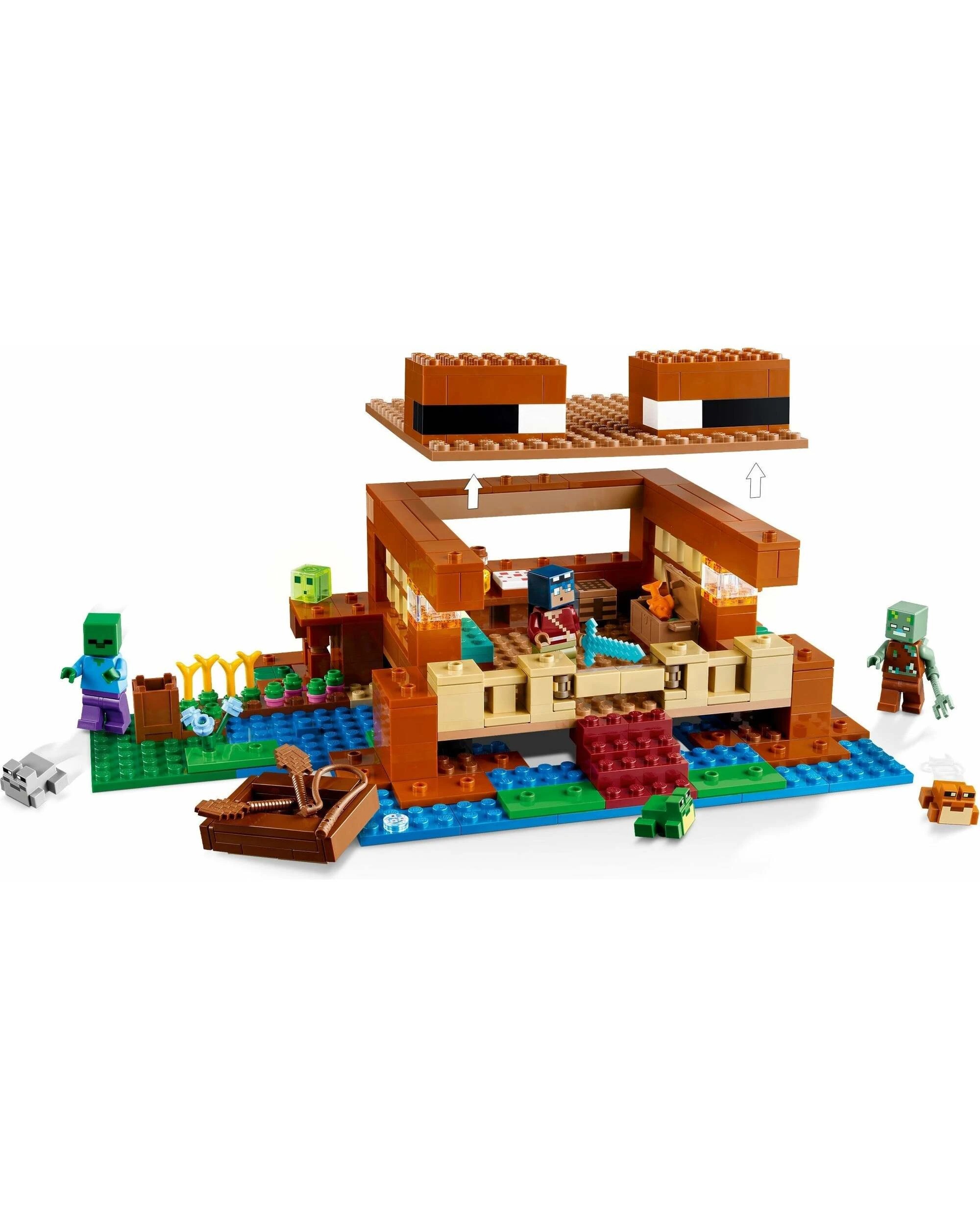 2 LEGO Minecraft Series 21256 The Frog House, 2 of 5