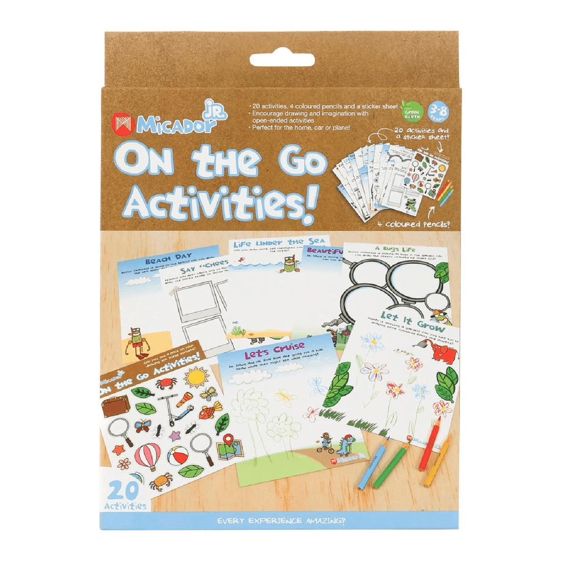 1 Micador jR. On The Go Activity Pack, 1 of 5
