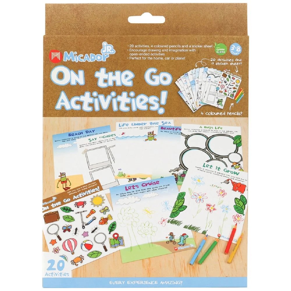 1 Micador jR. On The Go Activity Pack, 1 of 5