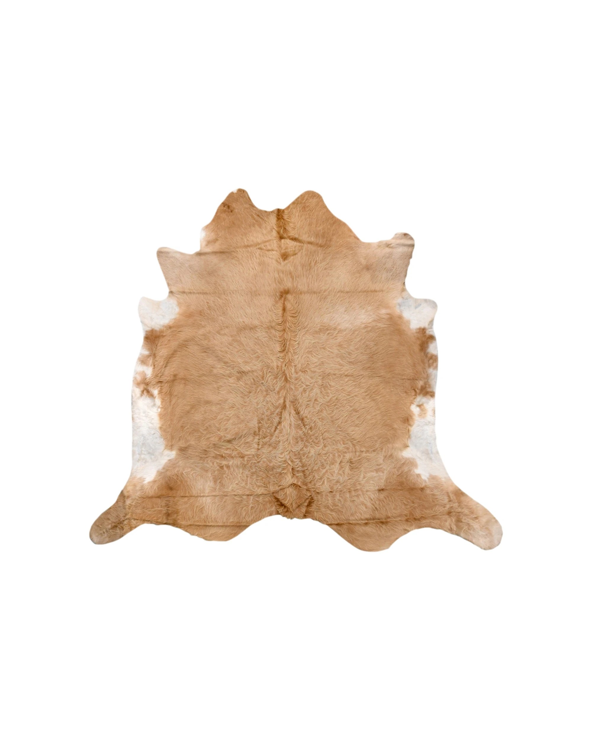 5 Boyle Genuine Cowhide Rug Handcrafted Durable Unique Indoor Rug - Beige, 5 of 5