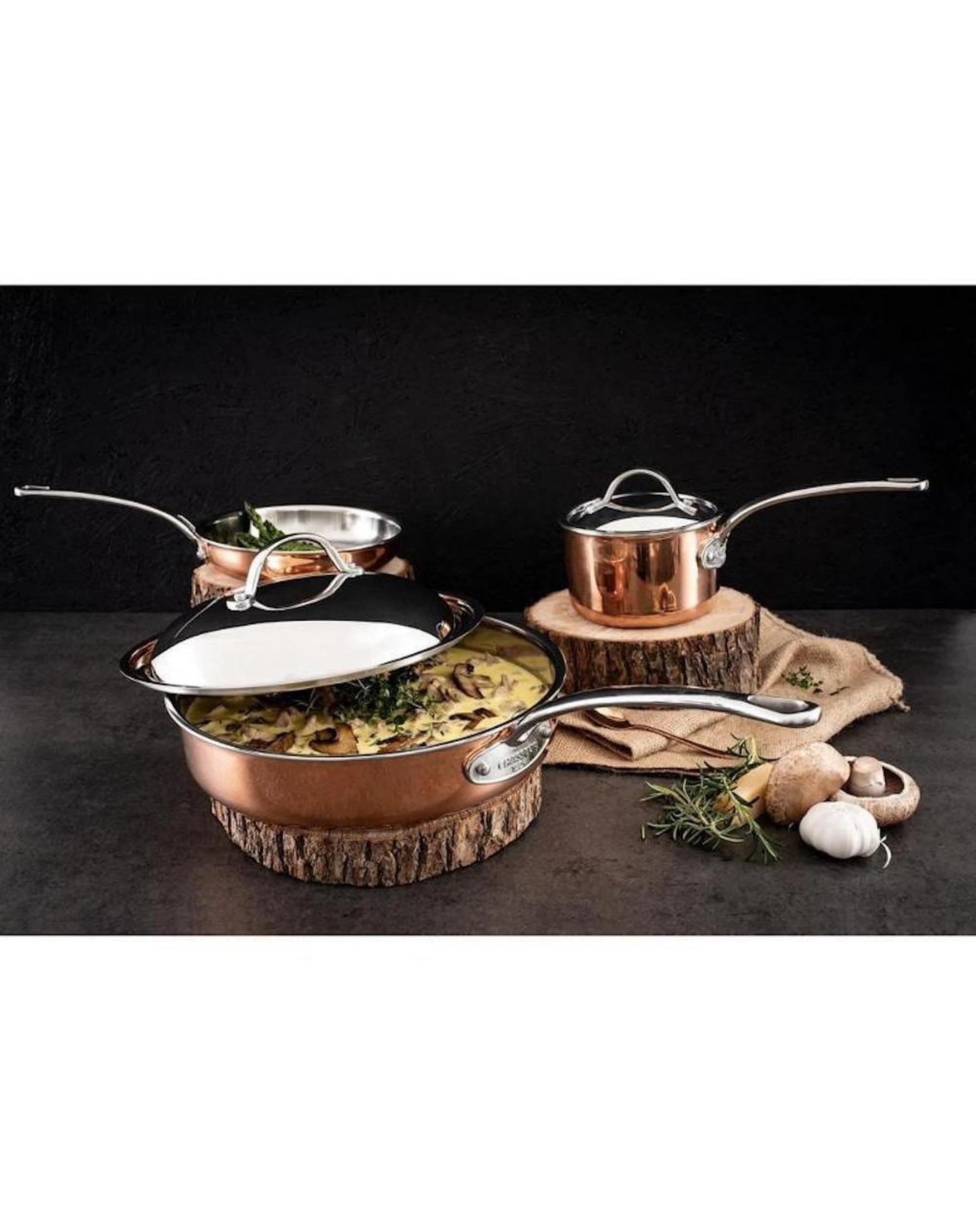 5 Chasseur Escoffier Induction Frypan 26cm Copper, 5 of 6