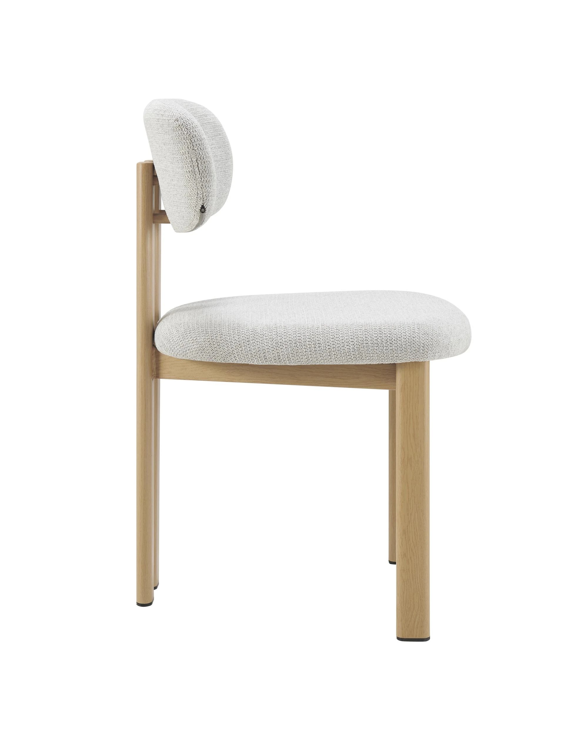 4 Kodu Dining Chairs Pair (Set of Two) - Grey, 4 of 10
