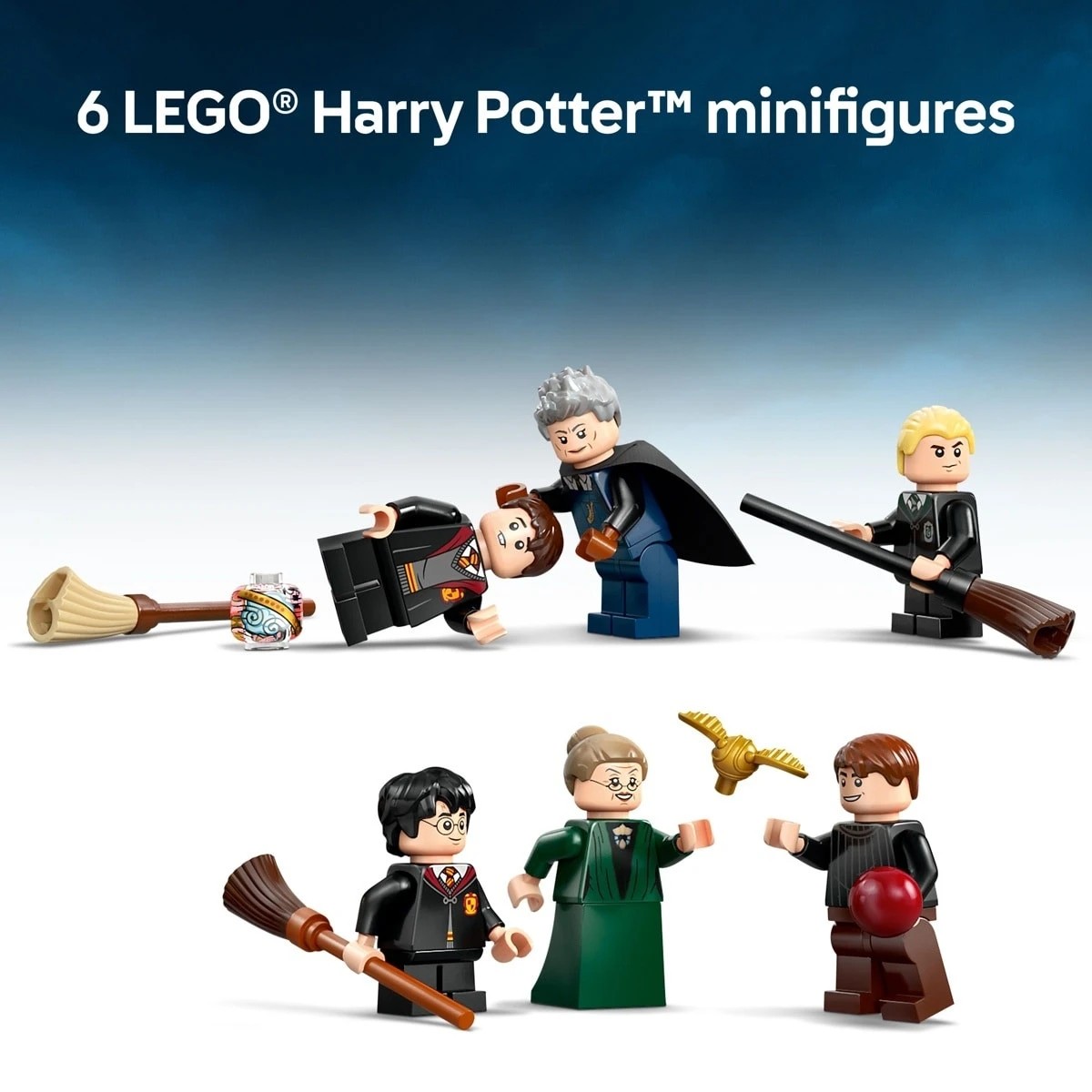 6 LEGO Harry Potter Hogwarts Castle: Flying Lessons 76447, 6 of 9