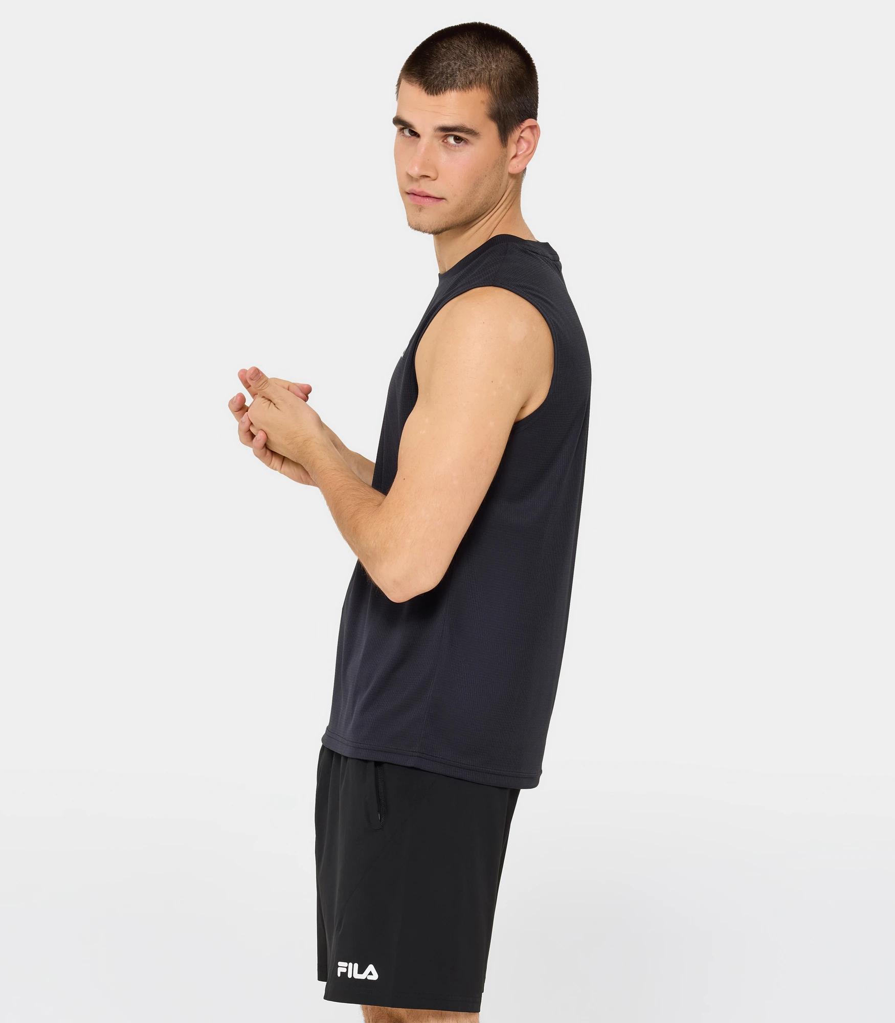 3 Amos Active Training Tank Top - Fila BLACK, 3 of 5