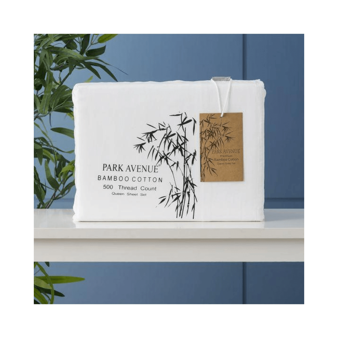 3 Park Avenue 500 Thread Count Bamboo-Cotton Sheet Set - Double Bed (Peach, 8 Colours) - Pink, 3 of 3