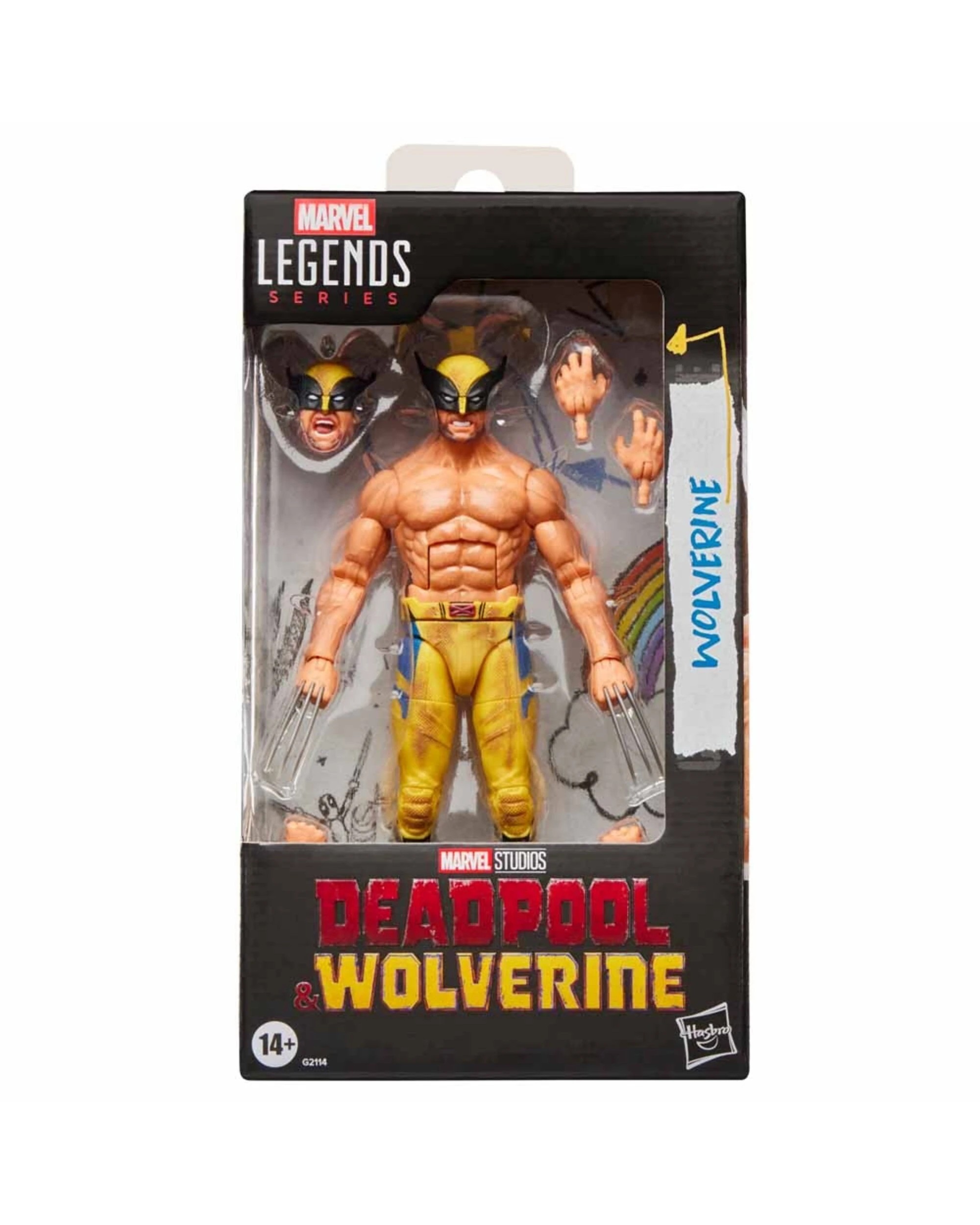4 Marvel  Deadpool & Wolverine  Wolverine Shirtless Marvel Legends Action Figure, 4 of 5